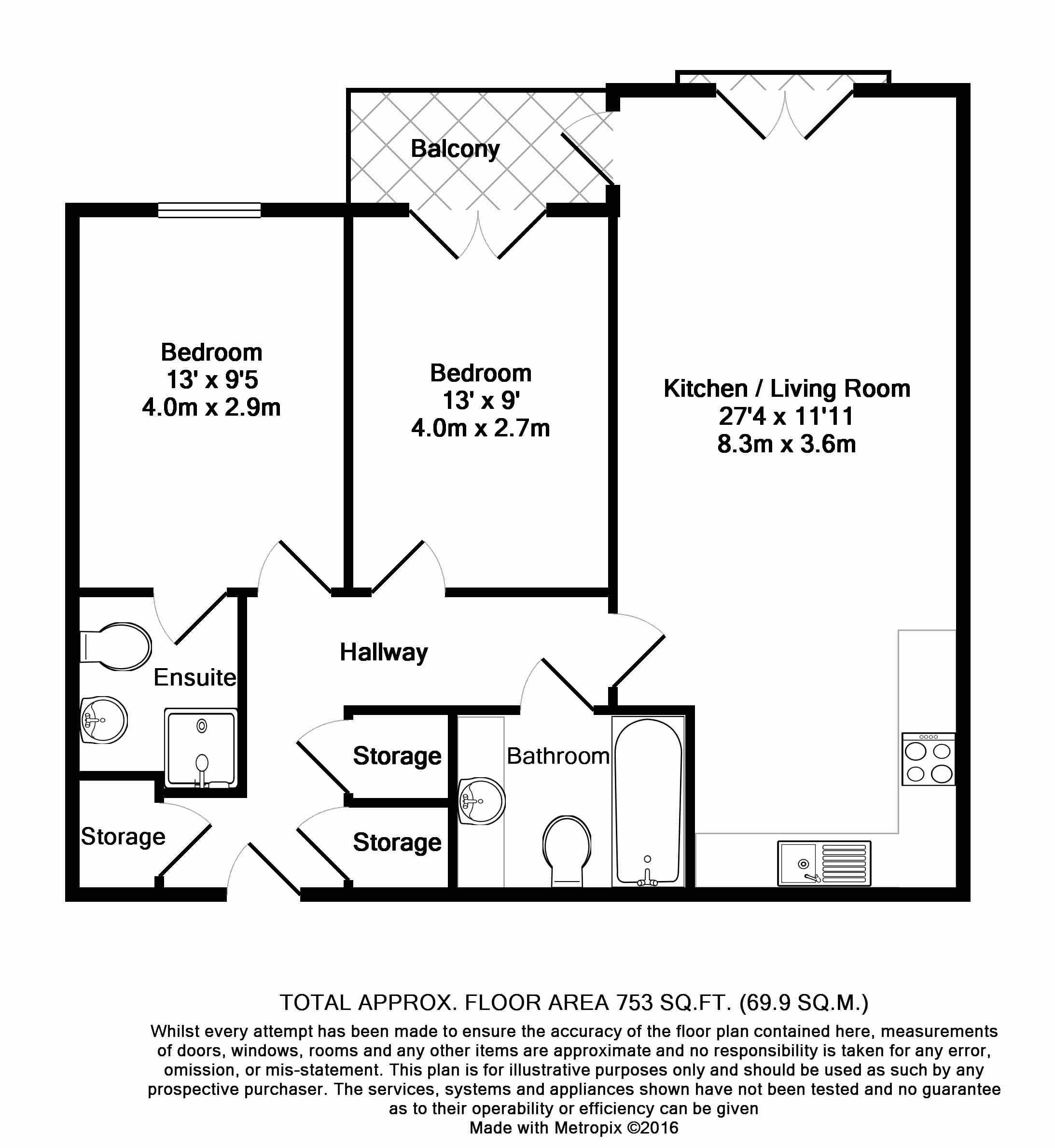 2 Bedrooms Flat to rent in Portman House, Field End Road, Eastcote HA5