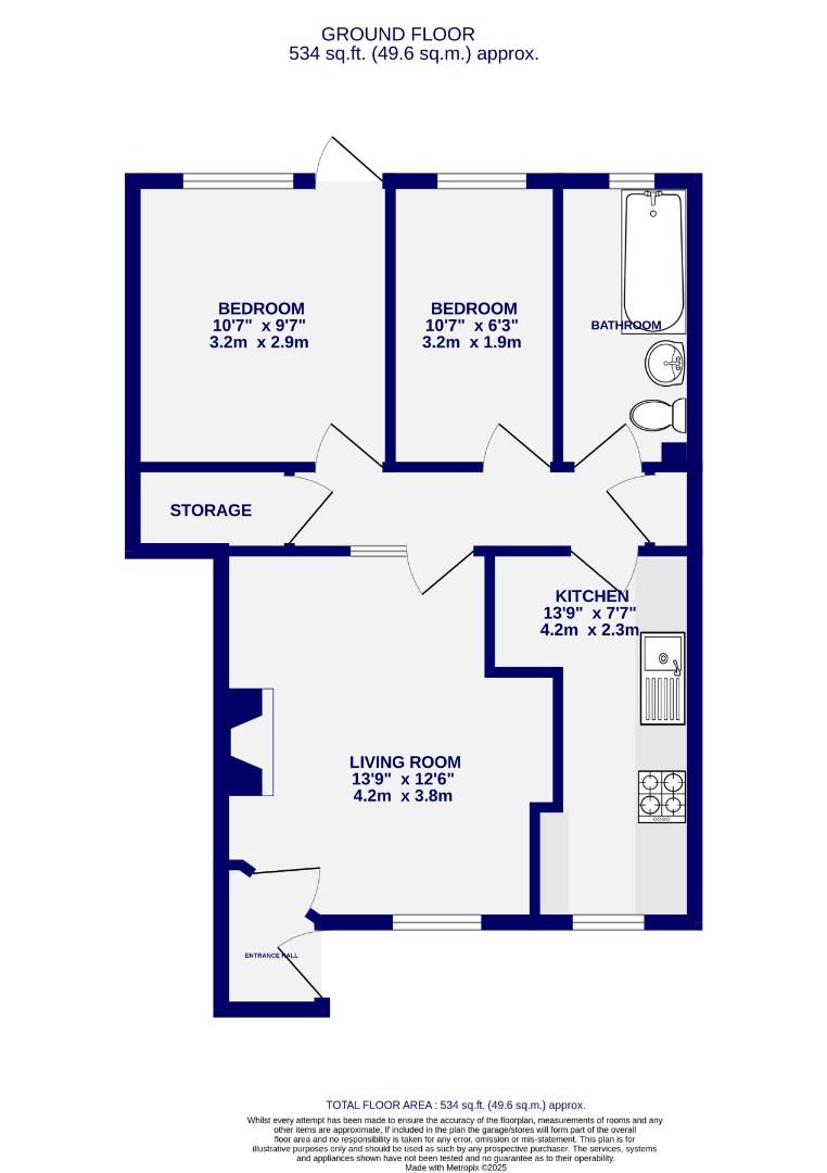 15, Mistral Court, York floorplan