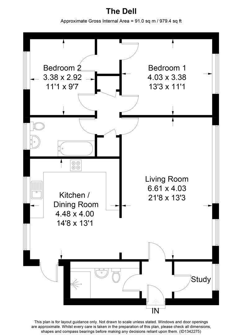 10, The Dell, St. Albans floorplan