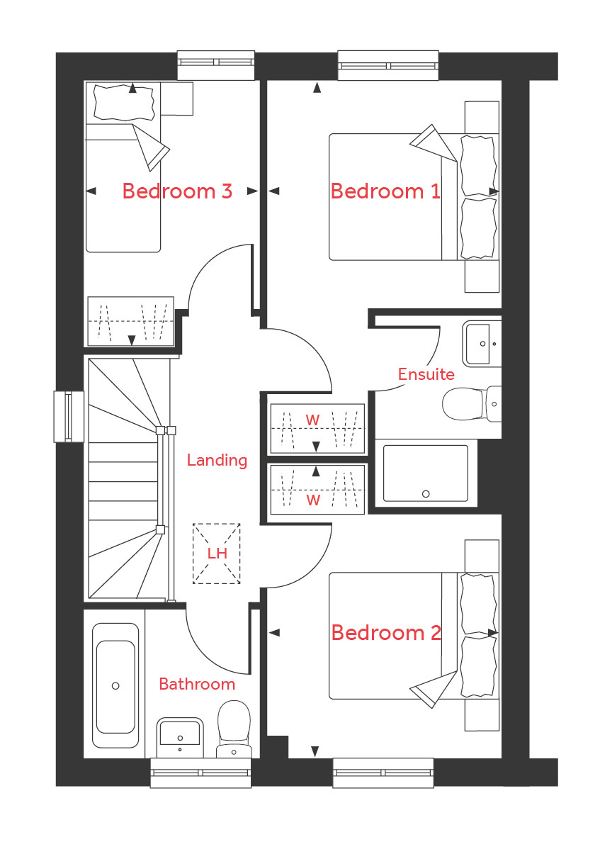 327, 33 Desborow Lane, Royston floorplan