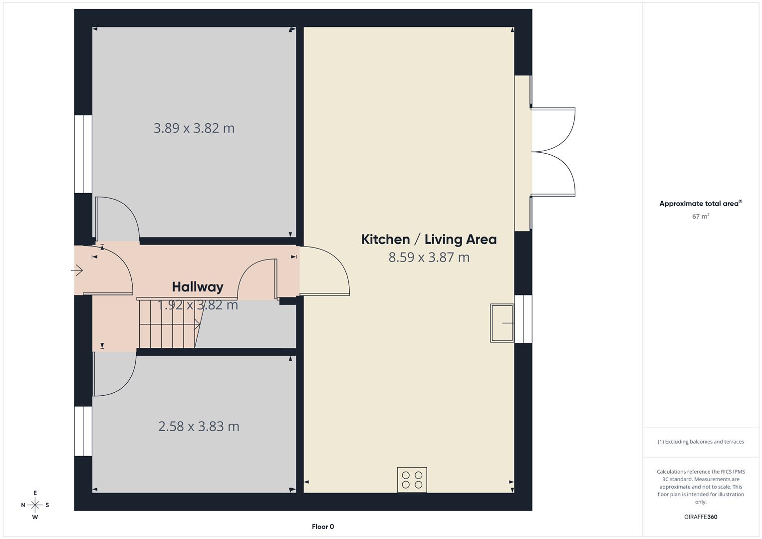 114, Rake Lane, Wallasey floorplan