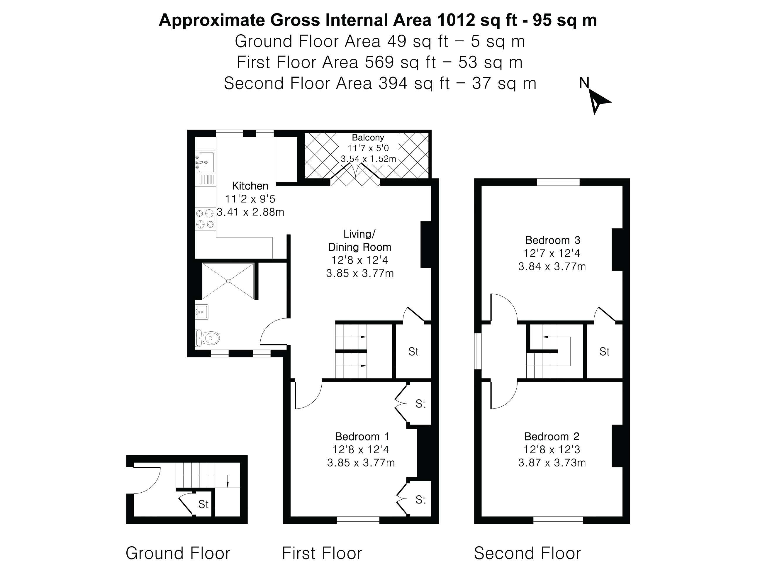 81C,, Abingdon Road, Oxford floorplan