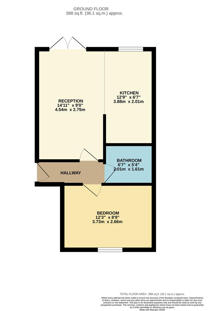 15, Nightingale Walk, Hemel Hempstead floorplan
