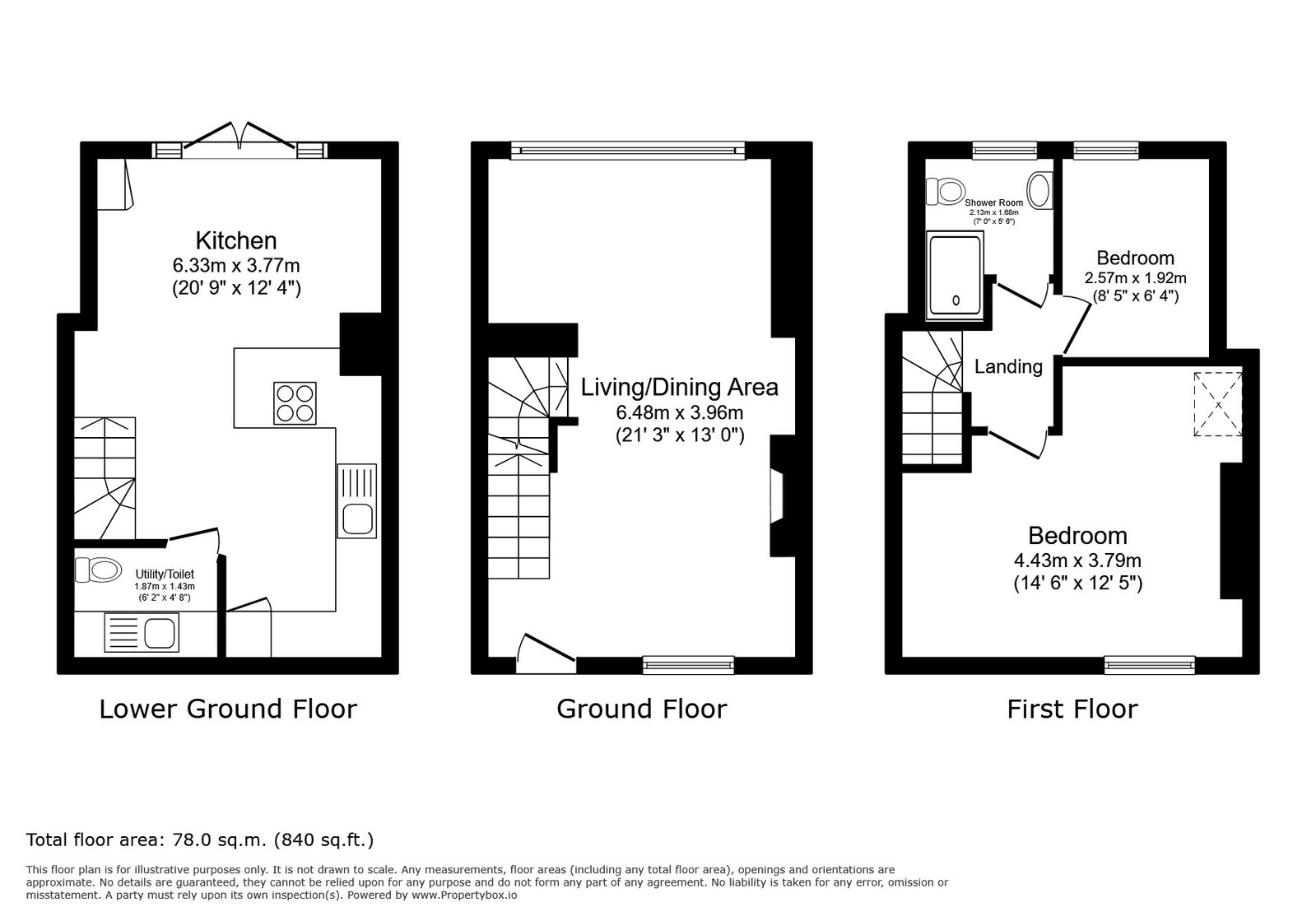 515, Loxley Road, Sheffield floorplan