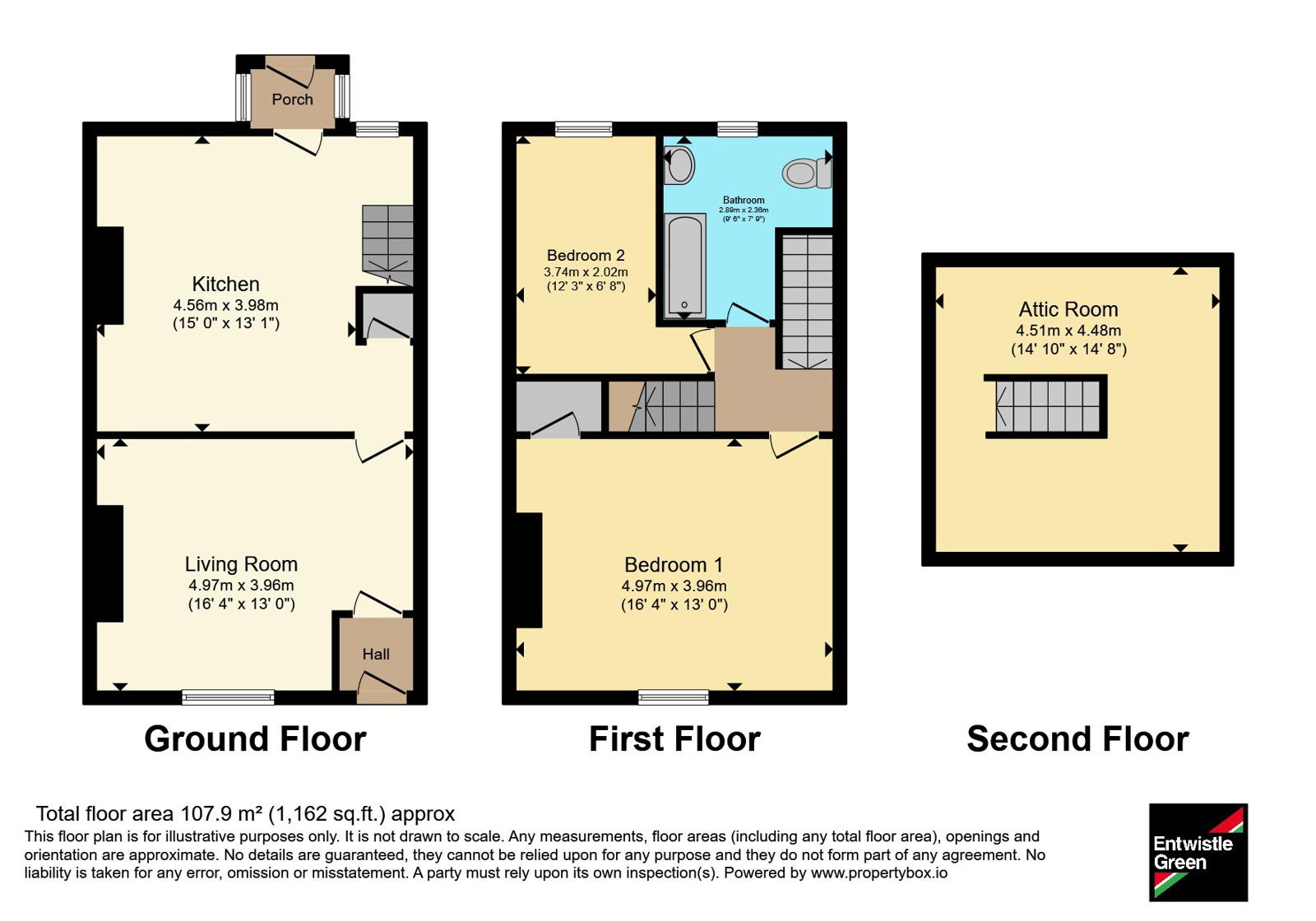 Colne Road, Barnoldswick floorplan