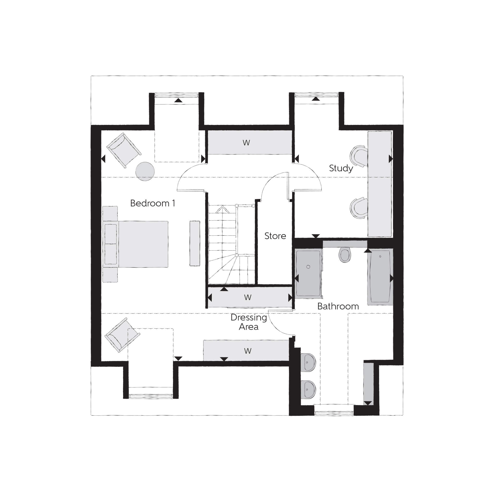 10, Trumps Green Road, Virginia Water floorplan