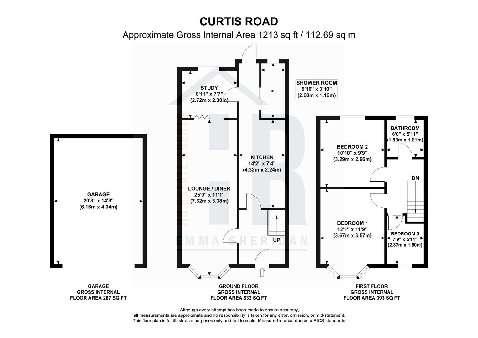 7, Curtis Road, Coventry floorplan