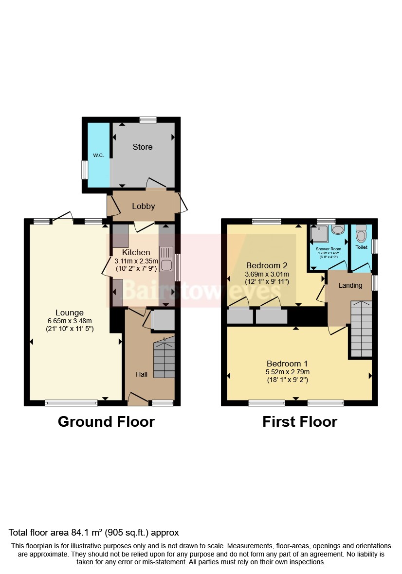 15, Ward Place, Nottinghamshire floorplan