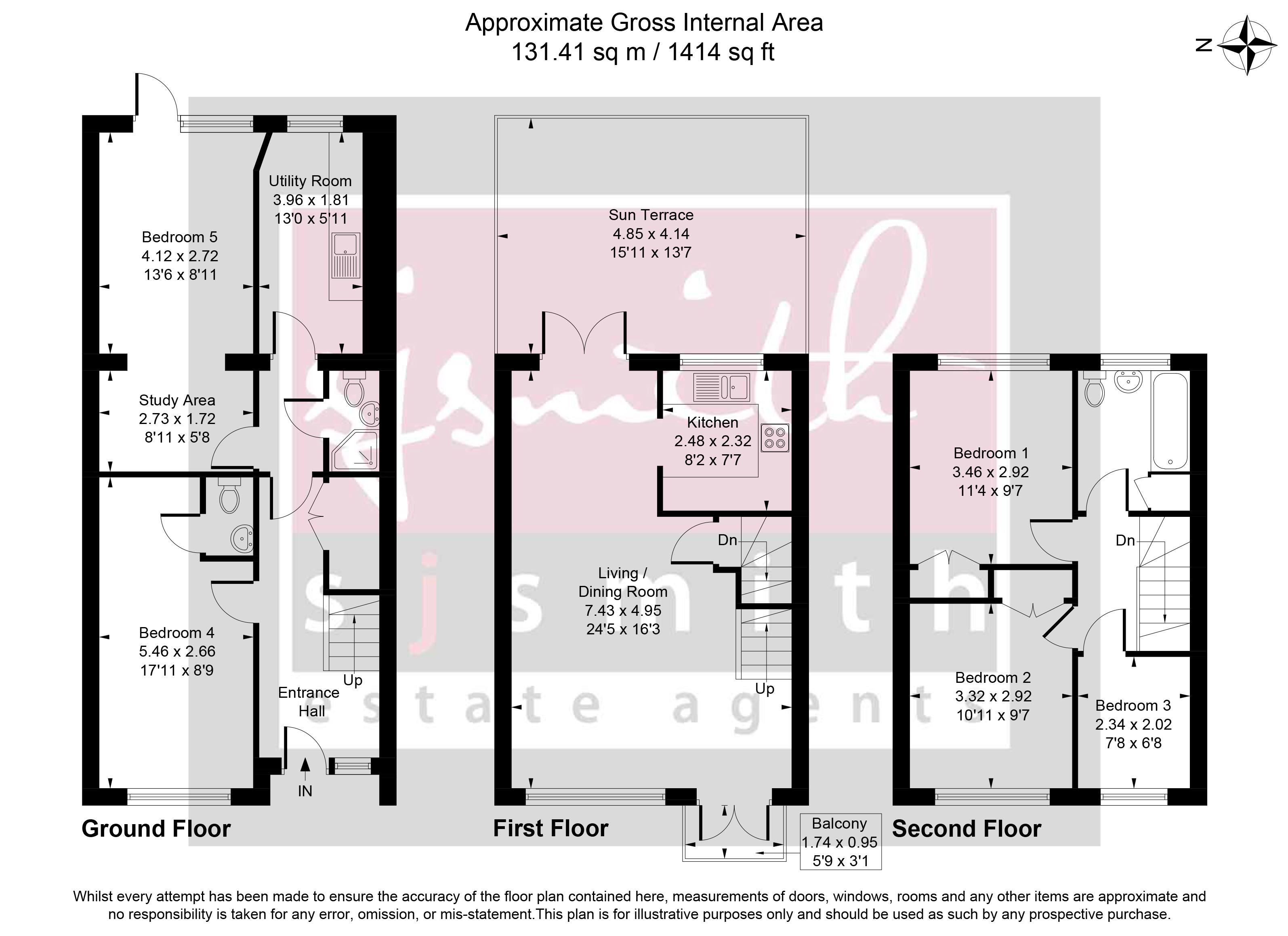 Percy Avenue, Ashford floorplan