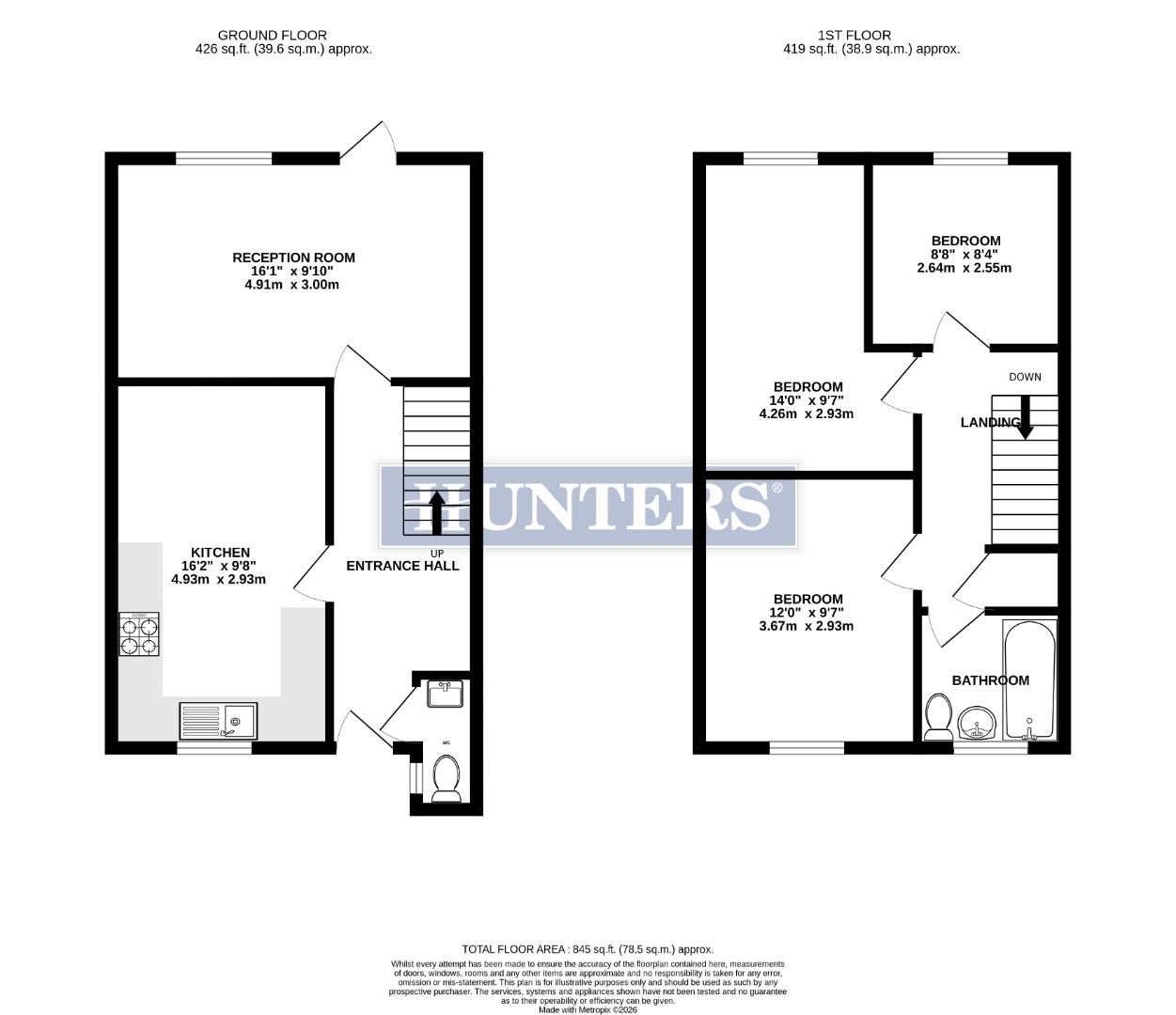 11, Penard Road, Southall floorplan