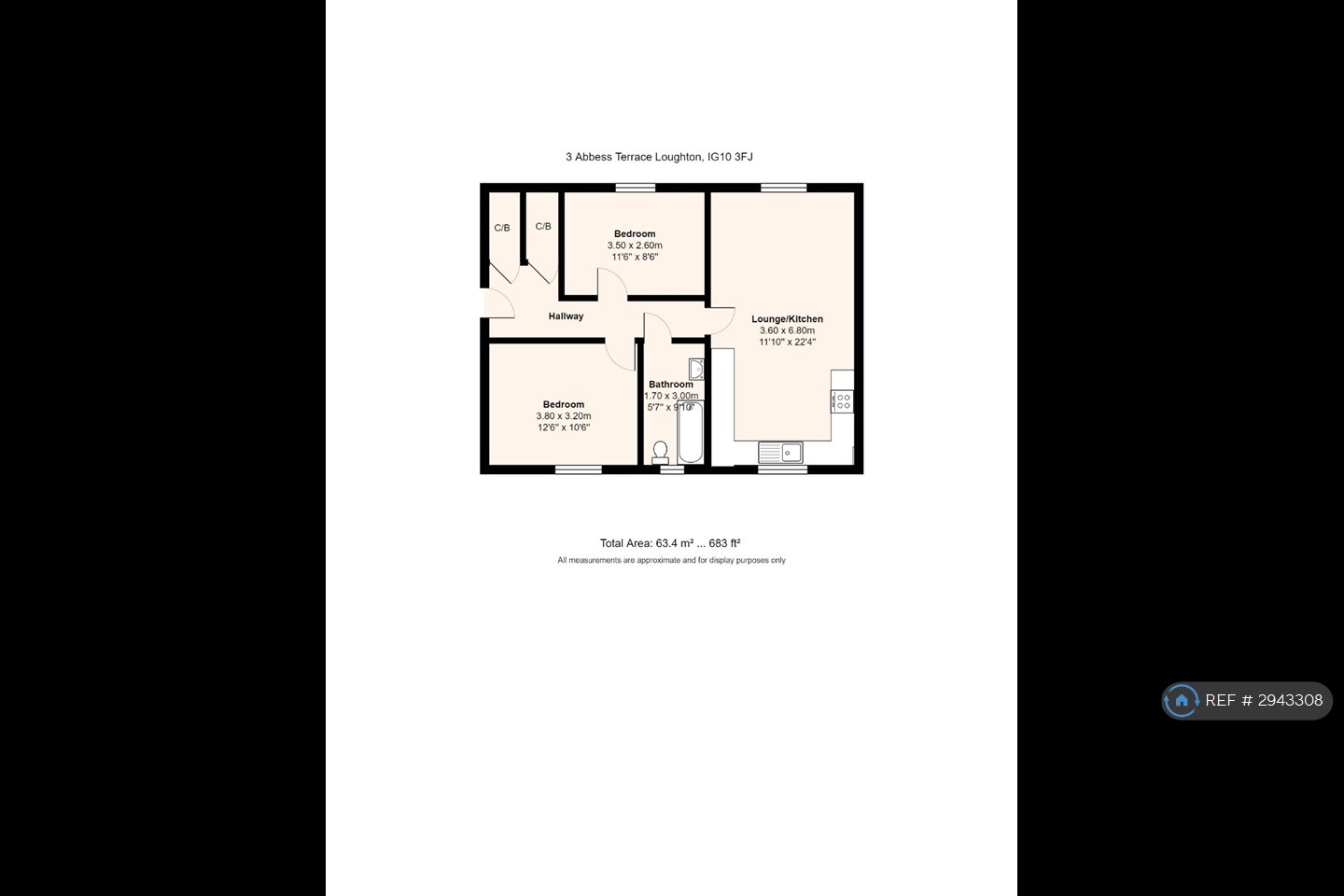 Abbess Terrace, Loughton floorplan