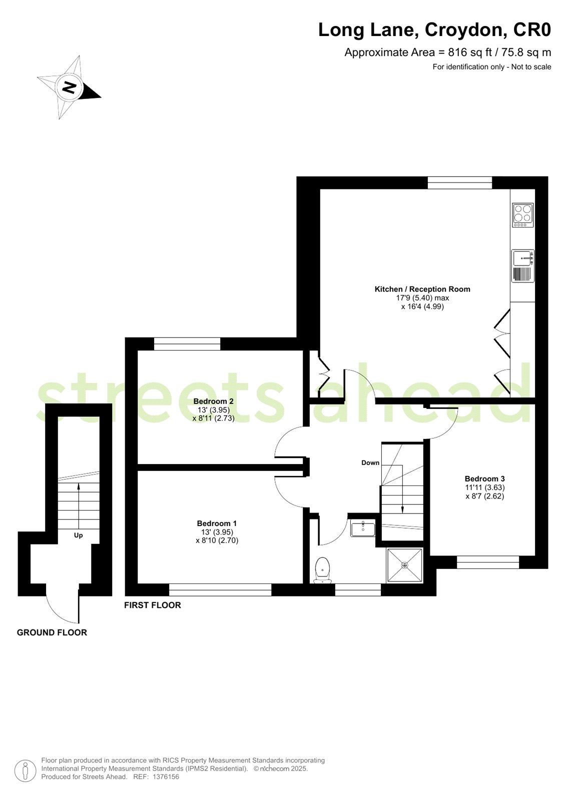 120, Long Lane, Croydon floorplan