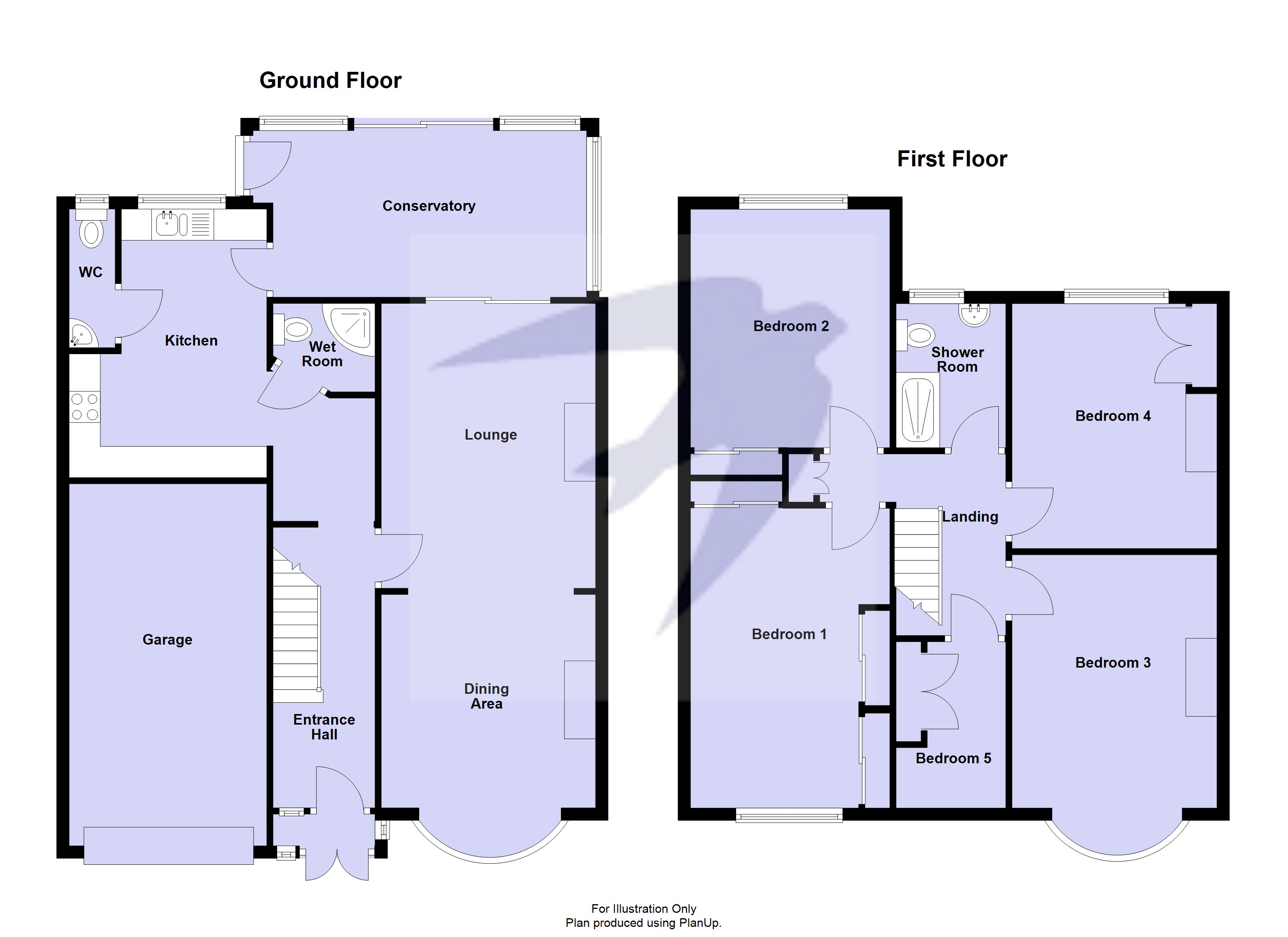 222, Hurst Road, Sidcup floorplan
