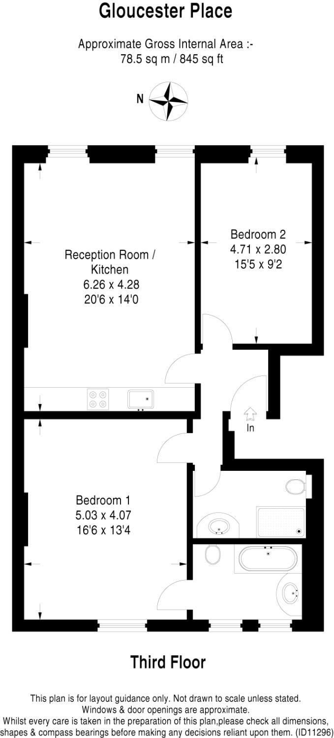 2 Bedrooms Flat to rent in Gloucester Place, London W1U