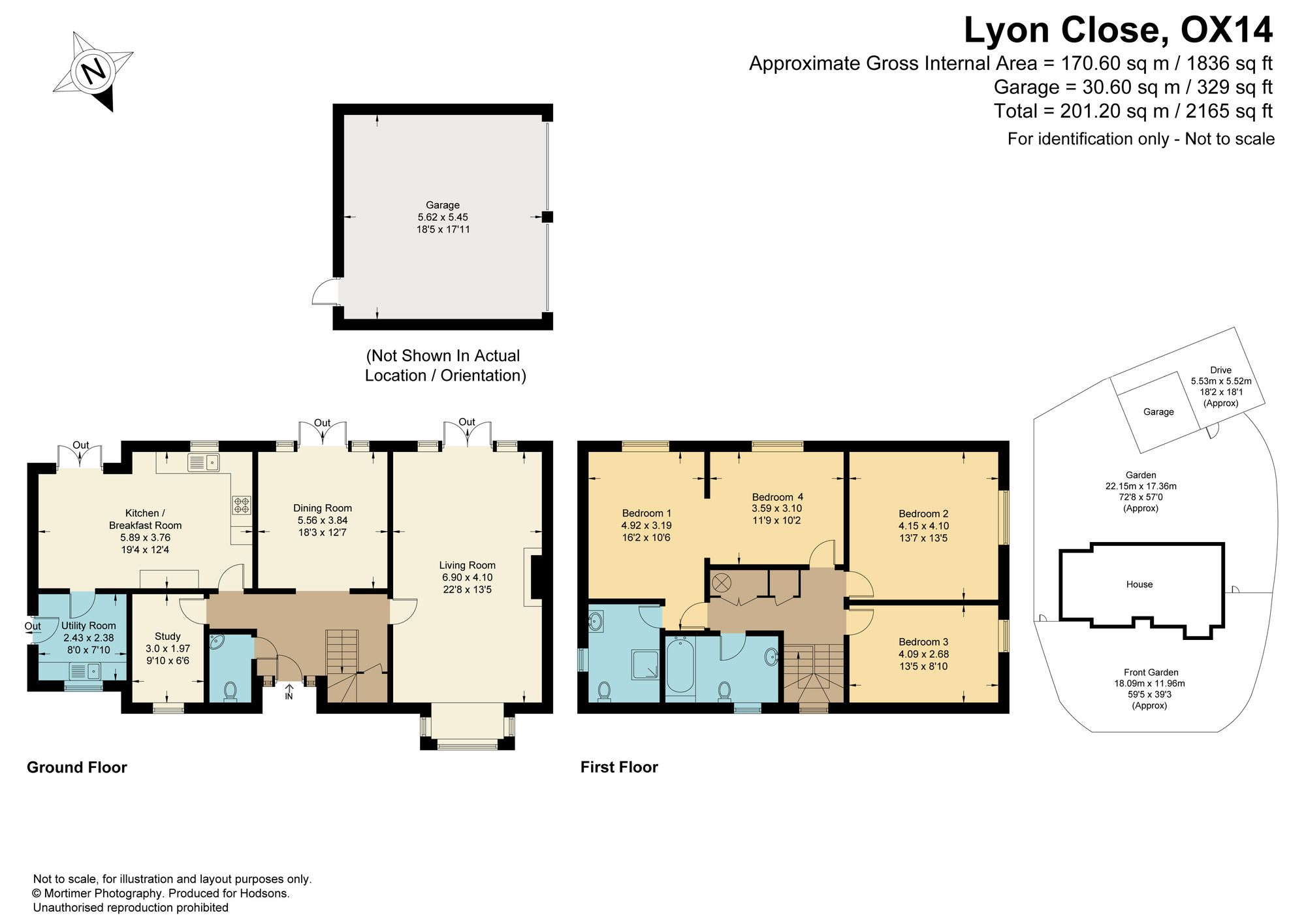 1 Lyon Close, Abingdon floorplan