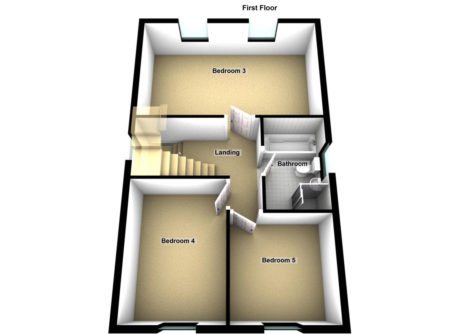 56, Jones Hill, Hampton Heights, Peterborough floorplan