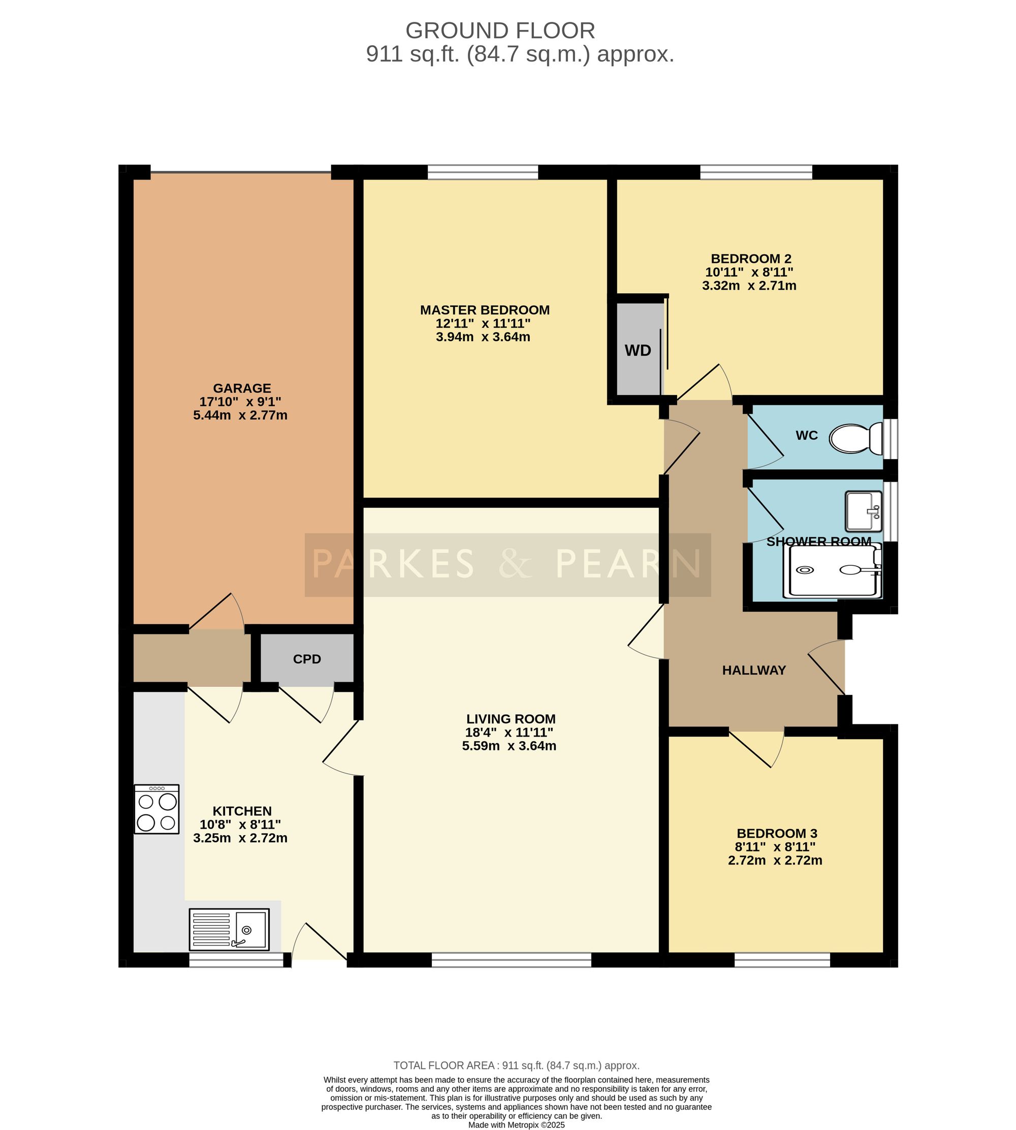 48 Woodgate Road, Liskeard floorplan