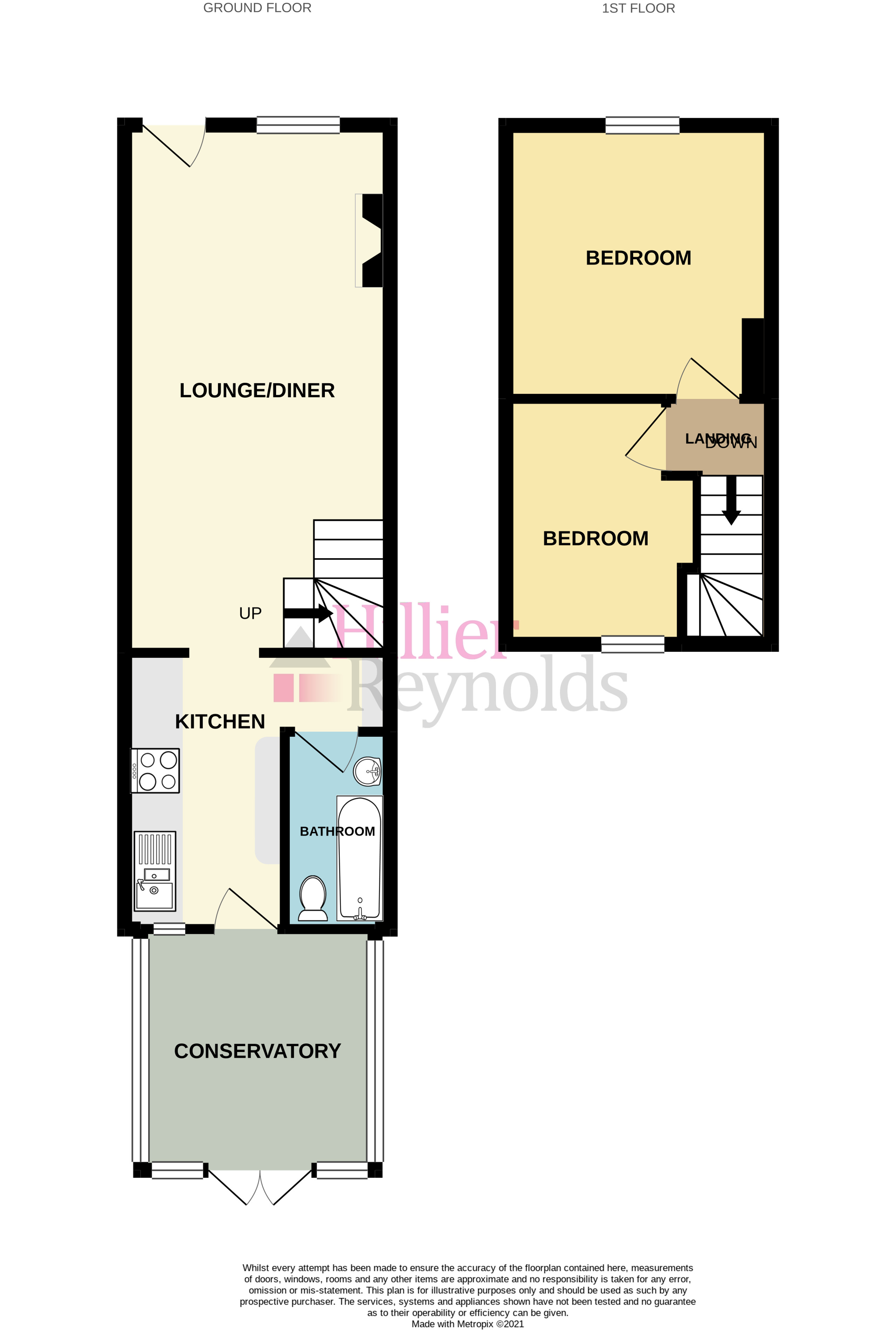63, Station Road, Borough Green floorplan