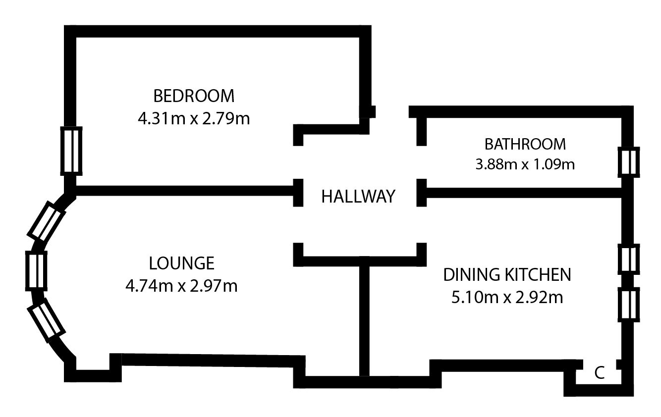1 Bedrooms Flat for sale in Flat 3/1, 1, Laurel Place, Thornwood, Glasgow G11