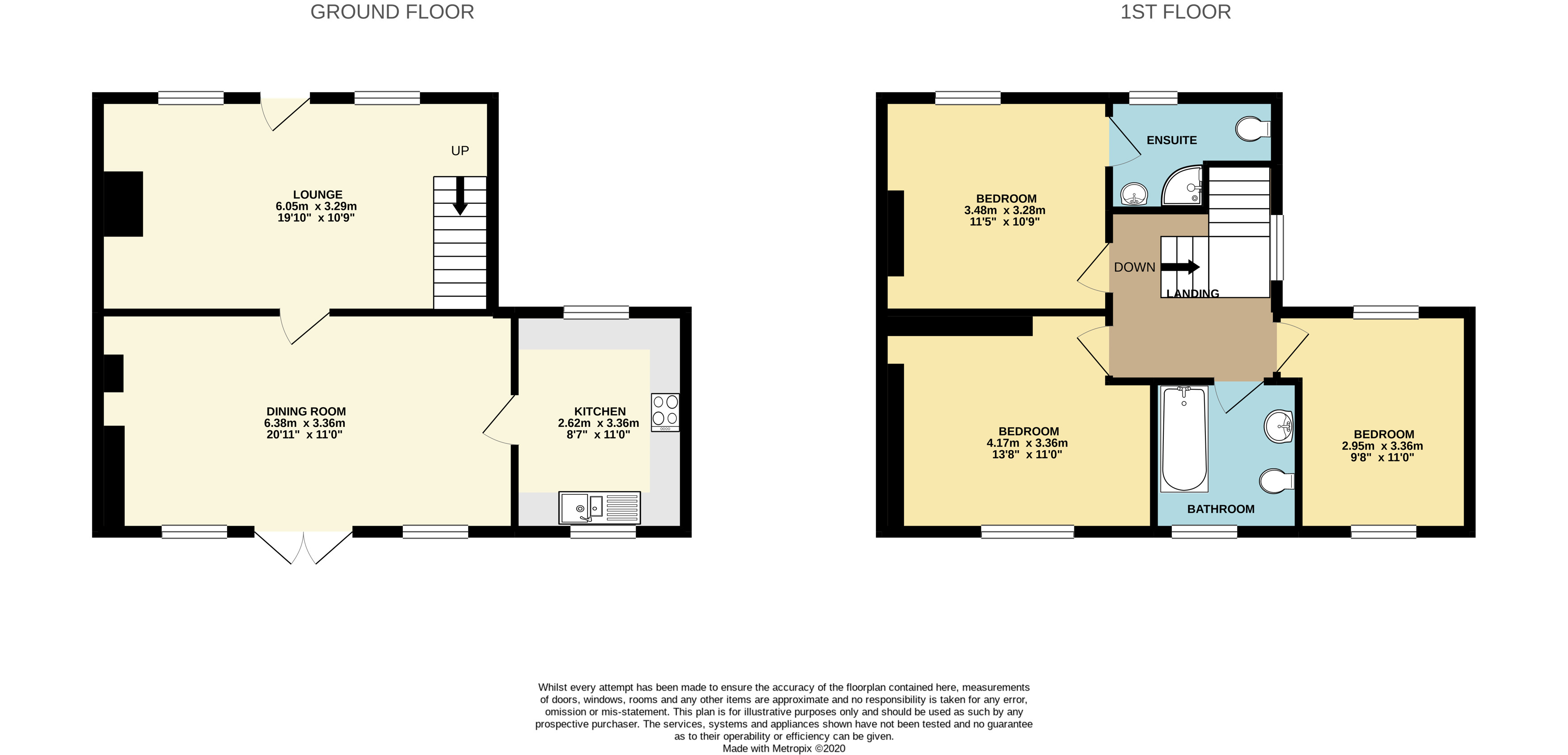 Rose Cottage, Trenance, Wadebridge floorplan