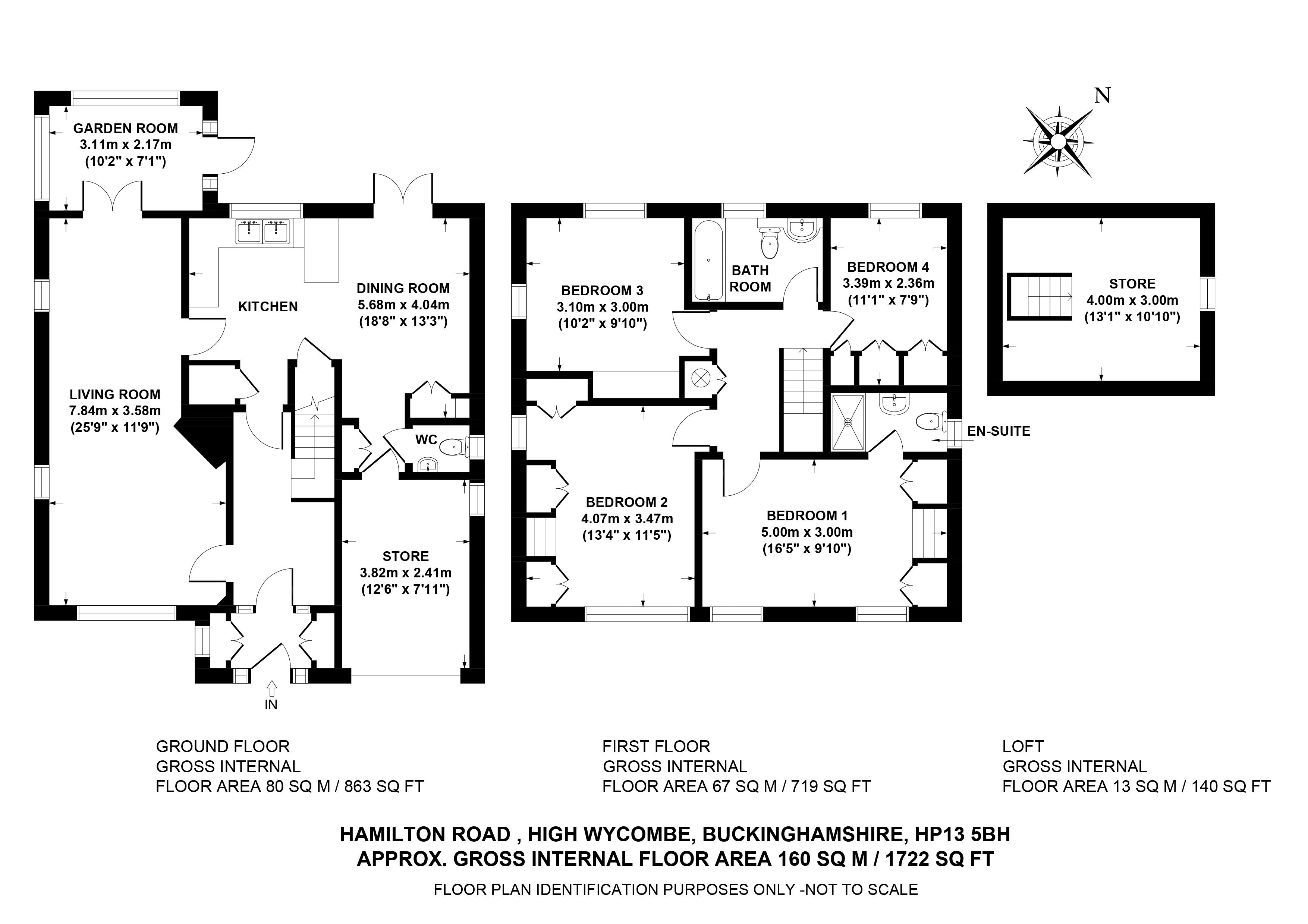 4 Bedrooms Detached house to rent in Hamilton Road, High Wycombe HP13