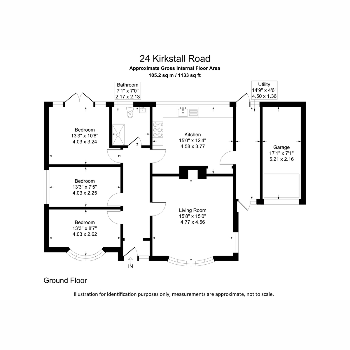 24, Kirkstall Road, Chorley floorplan
