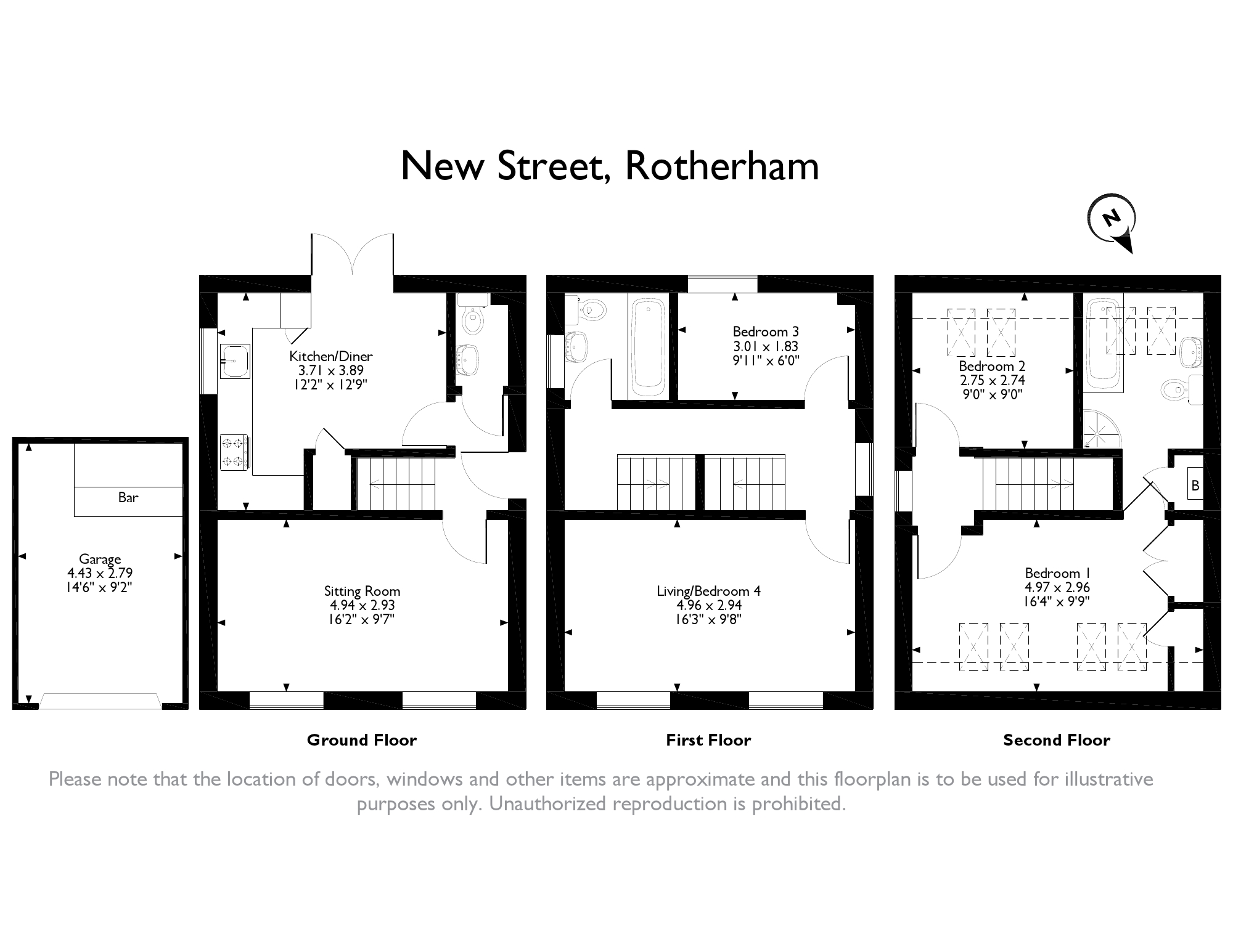 4 Bedrooms Detached house for sale in New Street, Rotherham S63