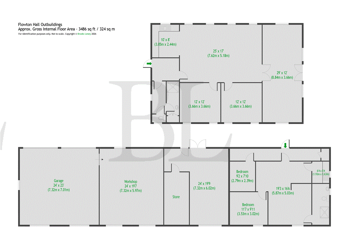 Flowton Hall, Flowton, Ipswich floorplan