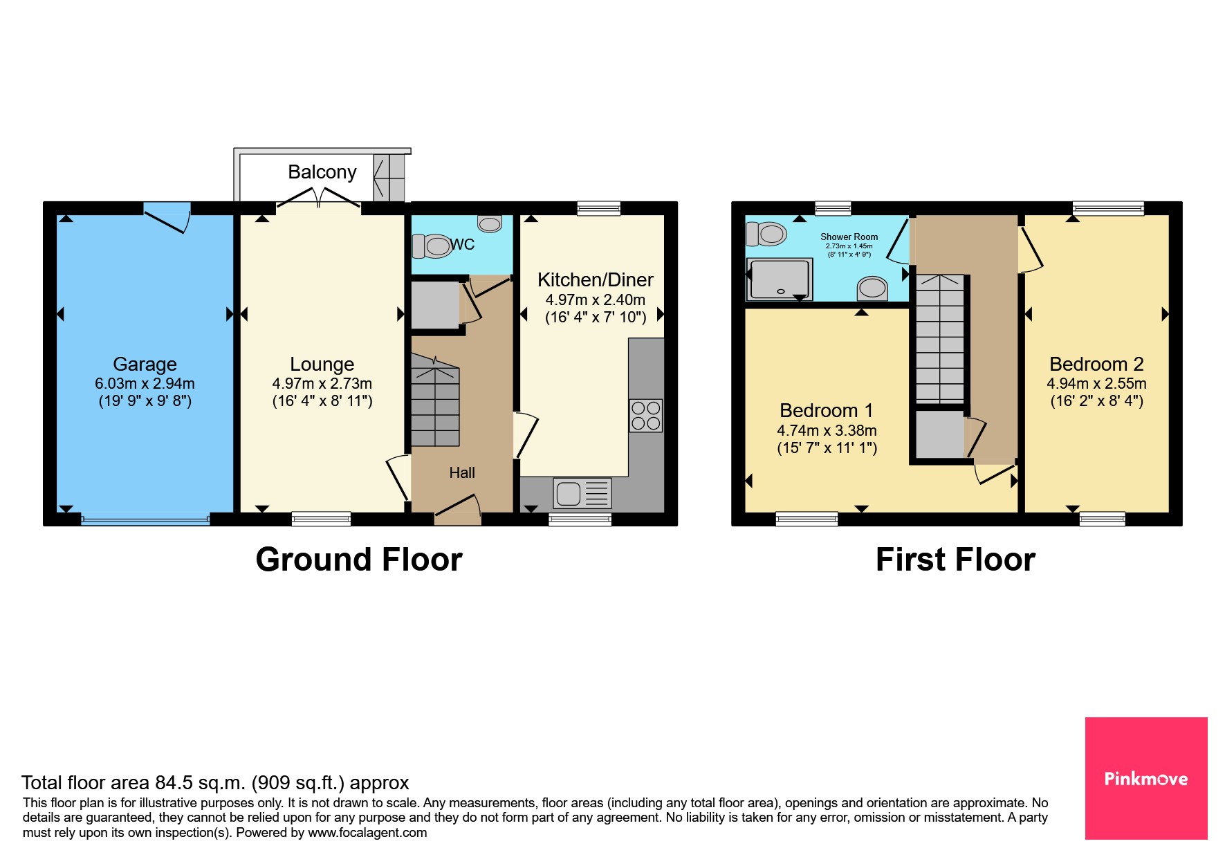 Valley Meadow Close, Newport floorplan