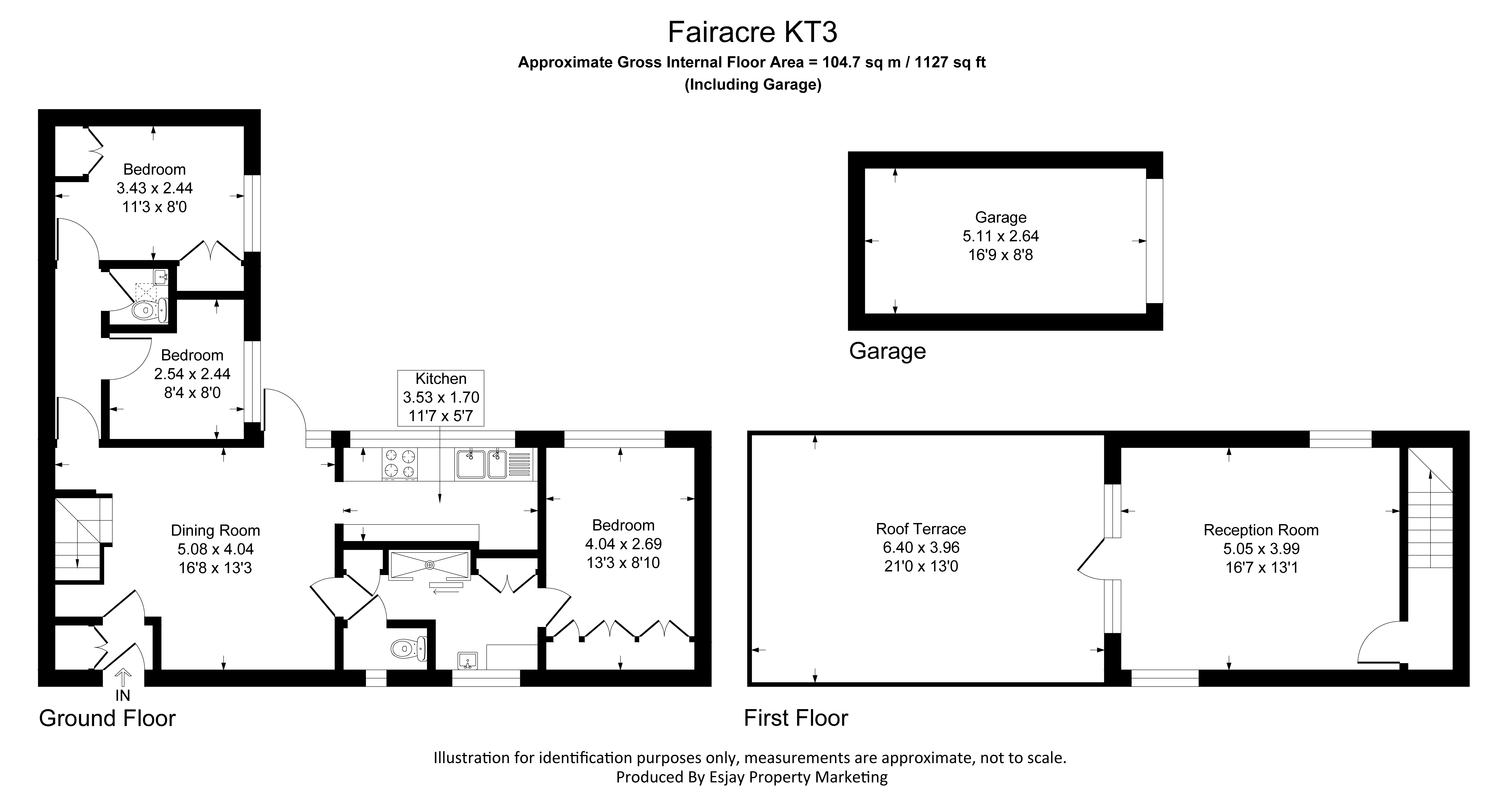 8, Fairacre, New Malden floorplan