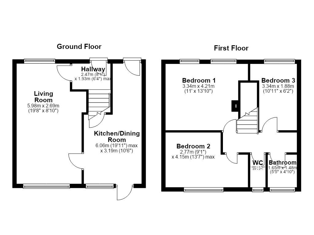 33, West Park Avenue, Preston floorplan