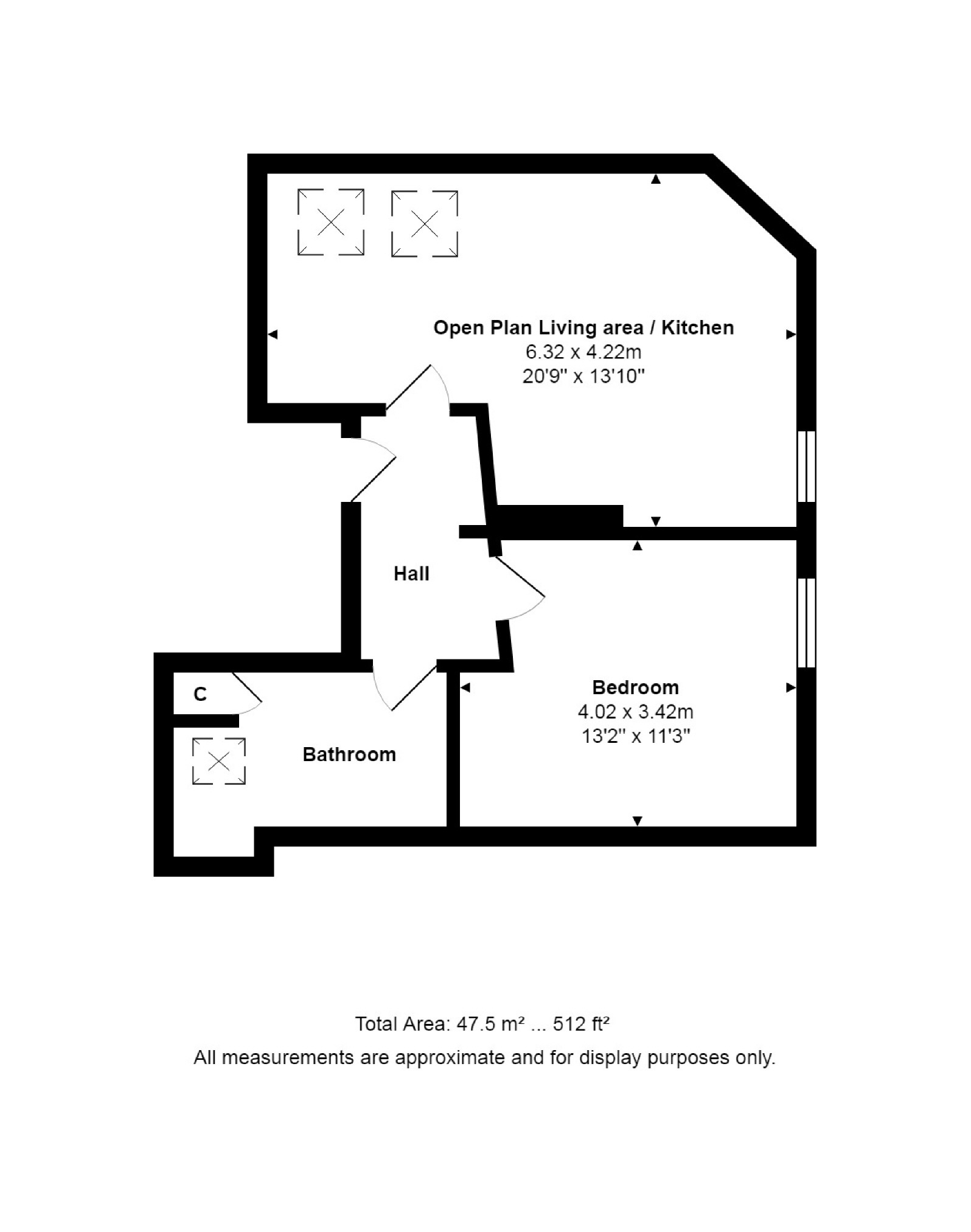 1 Bedrooms Flat to rent in Mayfield Grove, Harrogate, North Yorkshire HG1