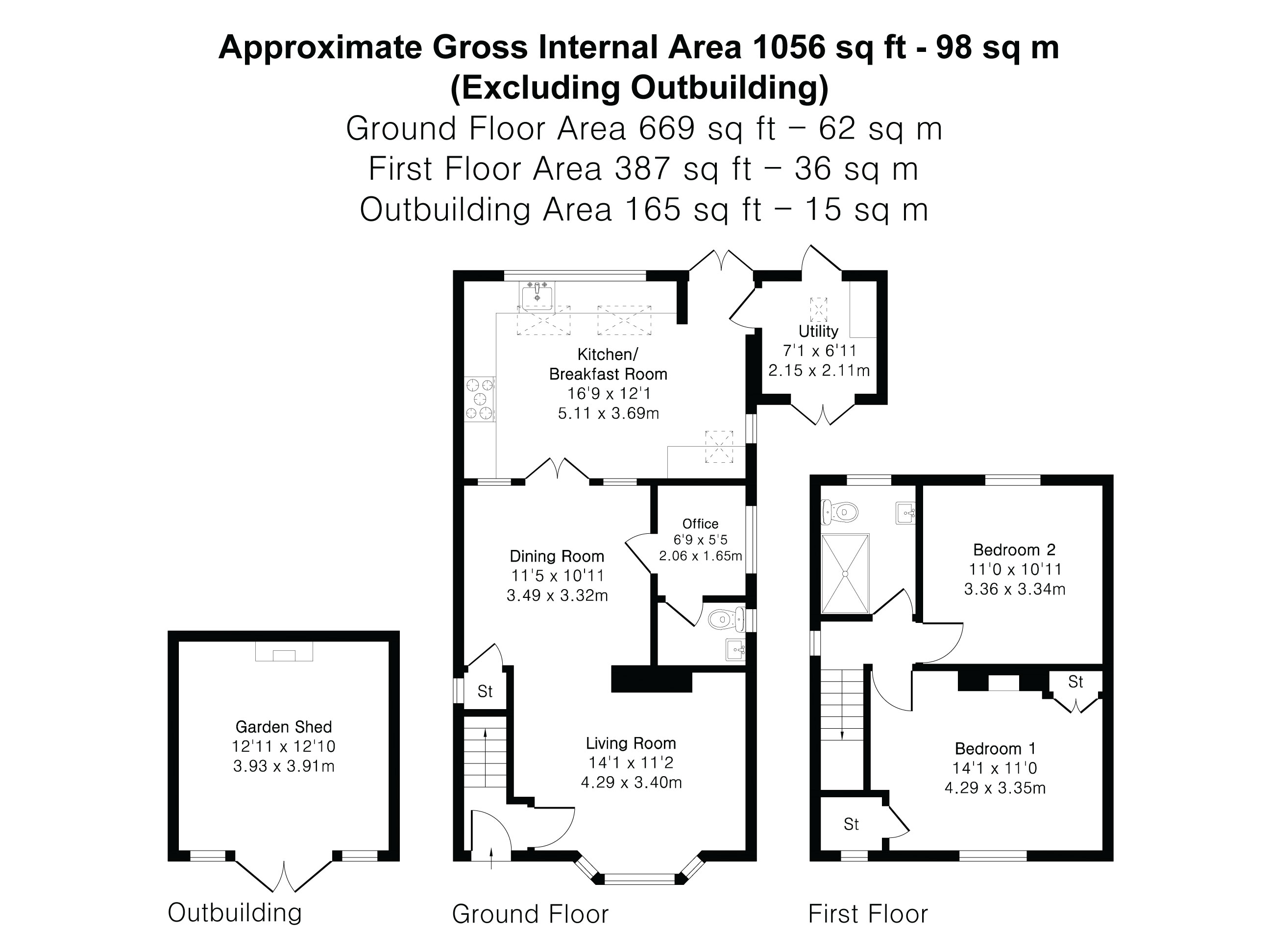 34, Saffron Road, Cambridge floorplan