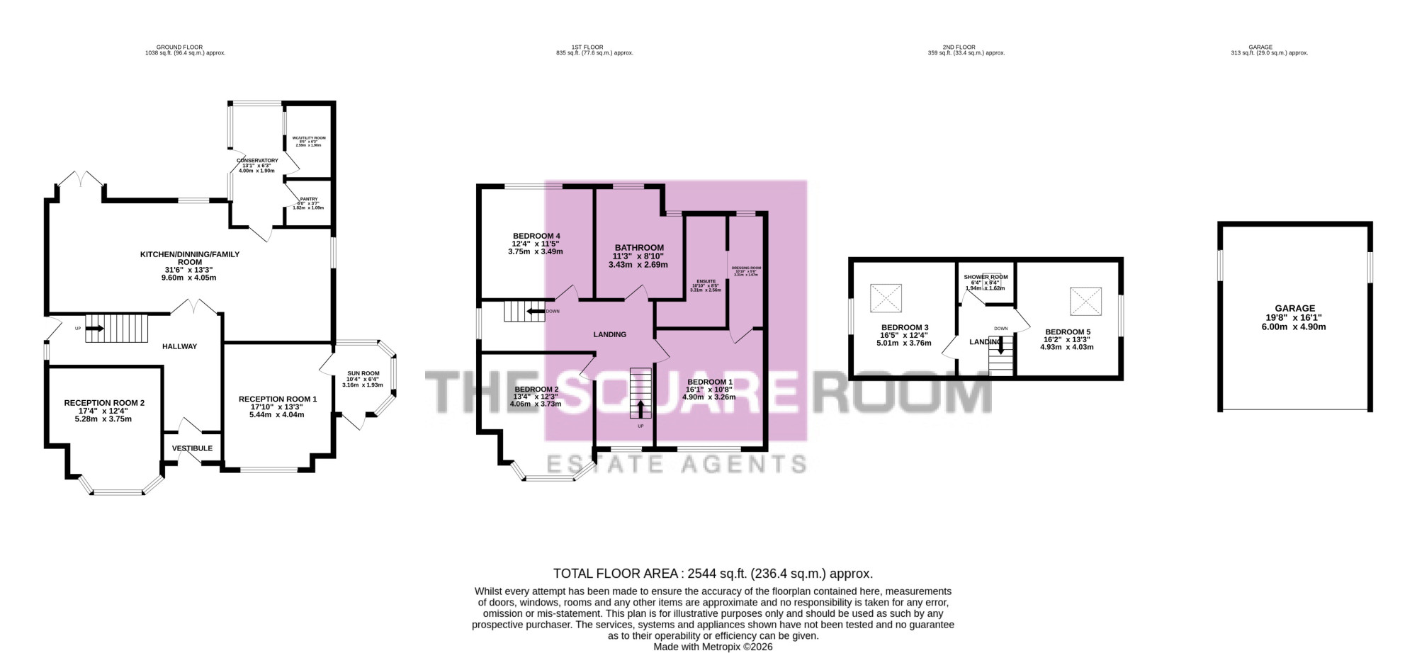 17, Lawsons Road, Thornton floorplan