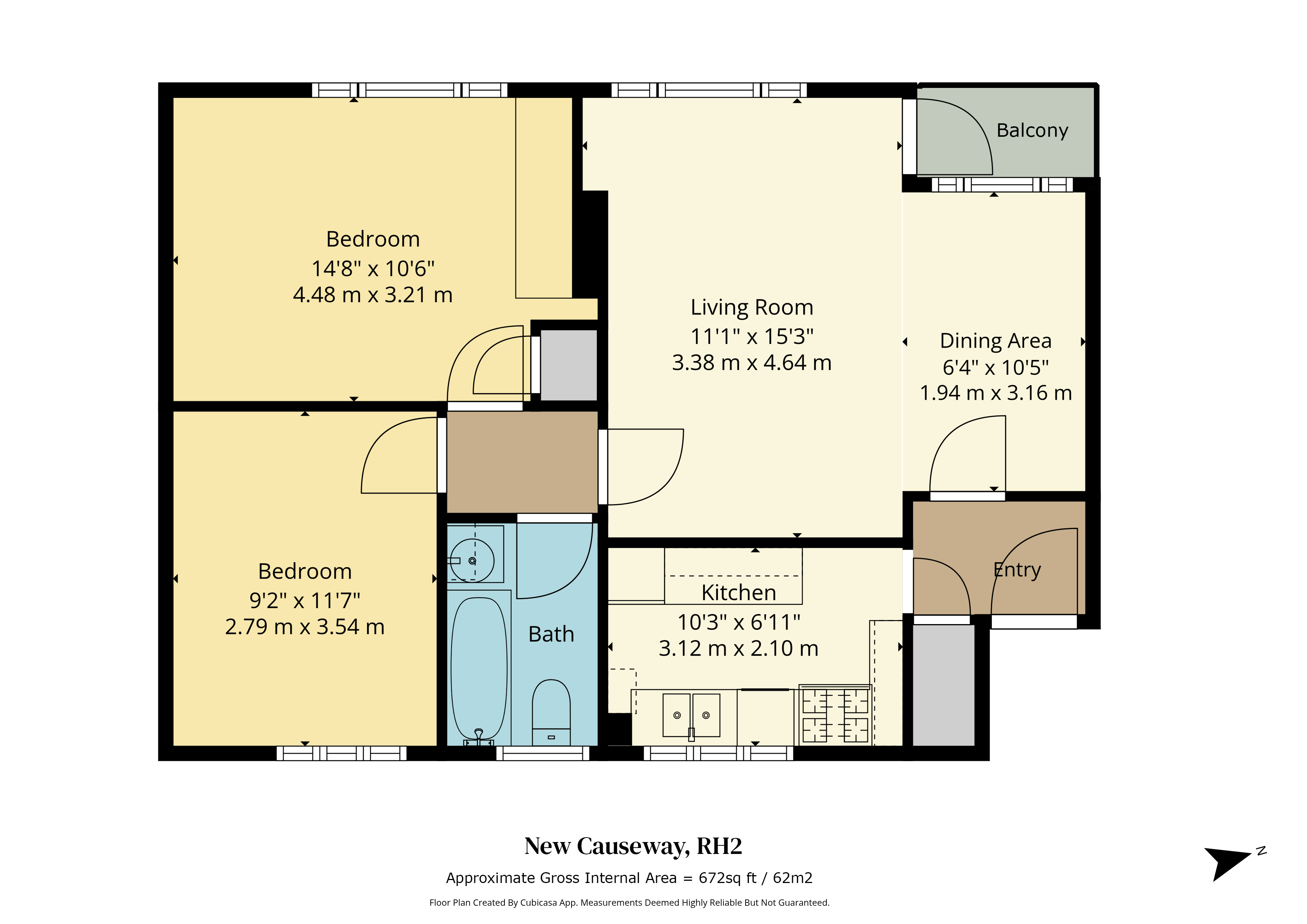 41, New Causeway, Surrey floorplan