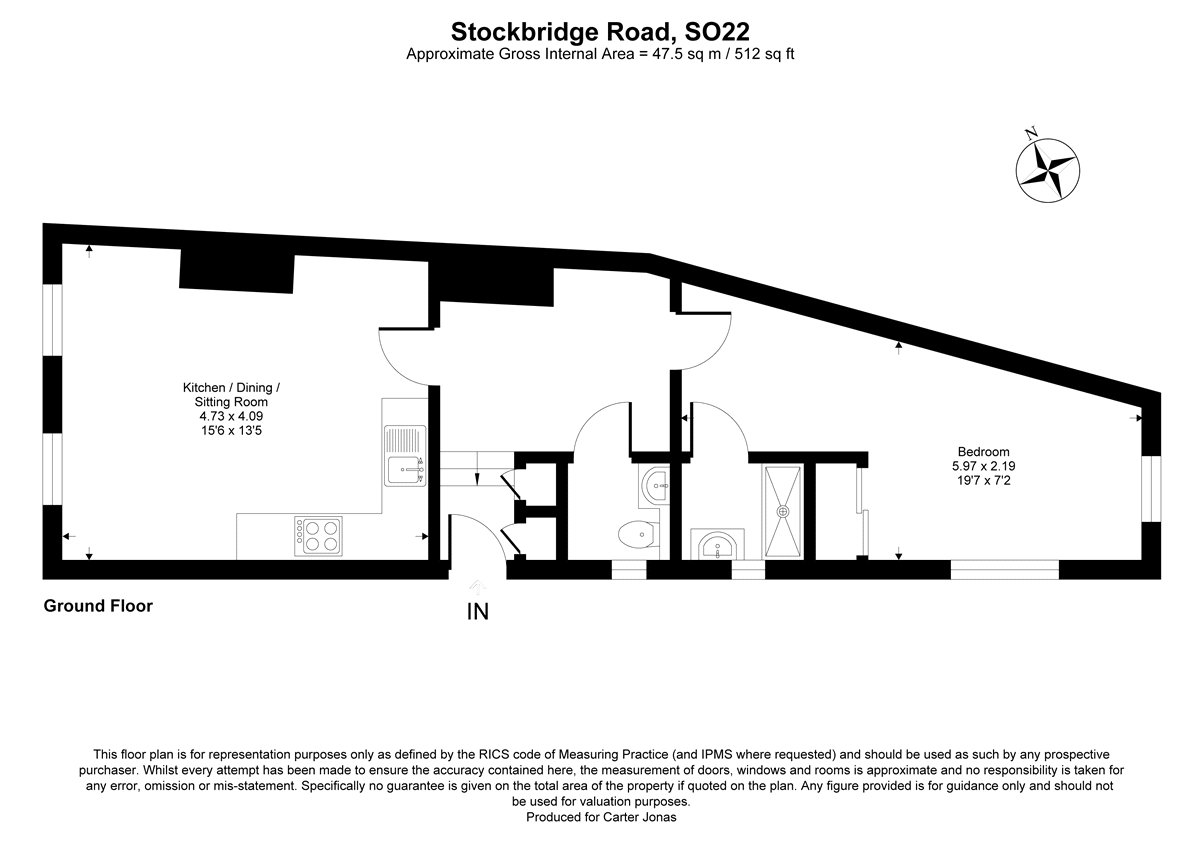 126, Stockbridge Road, Hampshire floorplan