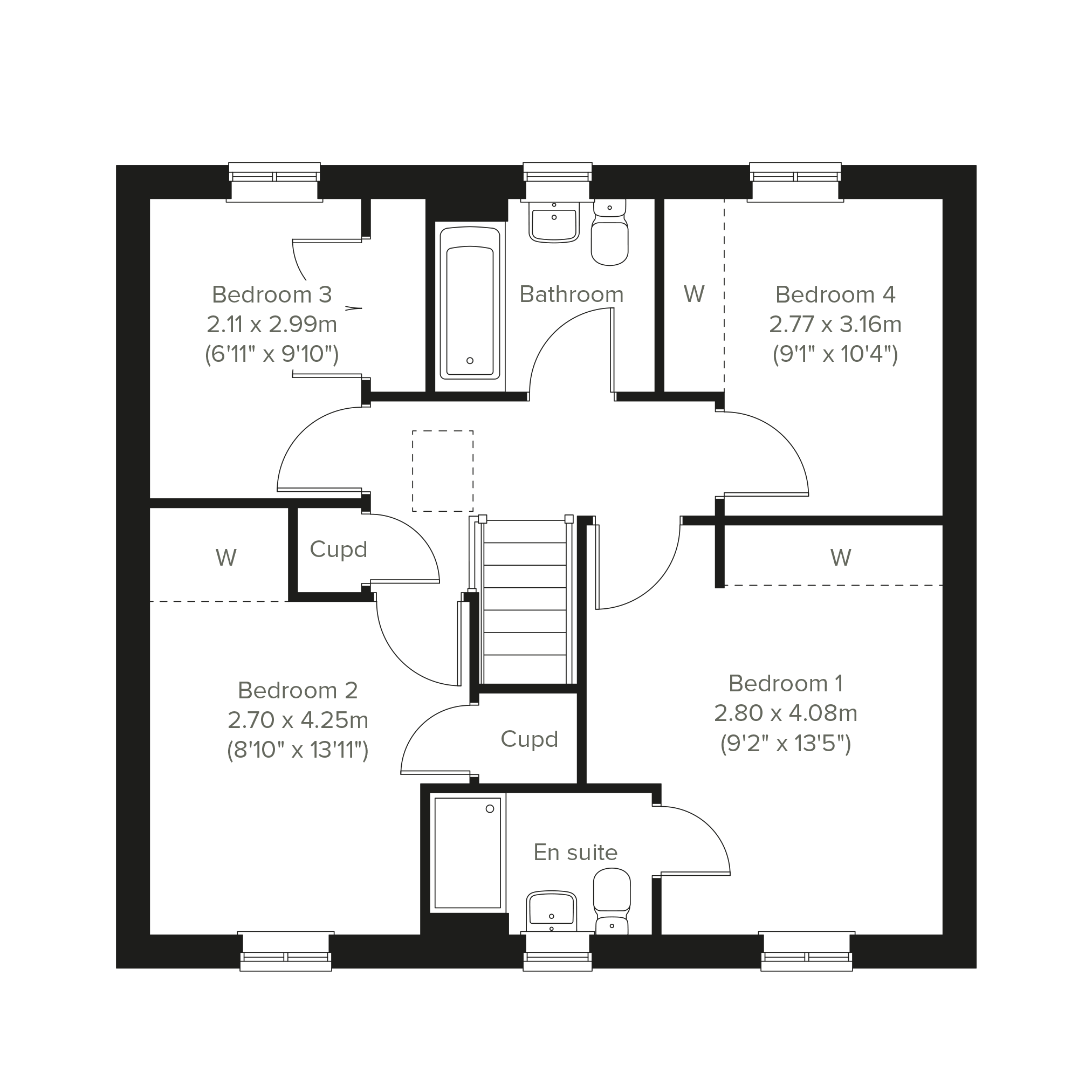 Adlam Way, Salisbury floorplan