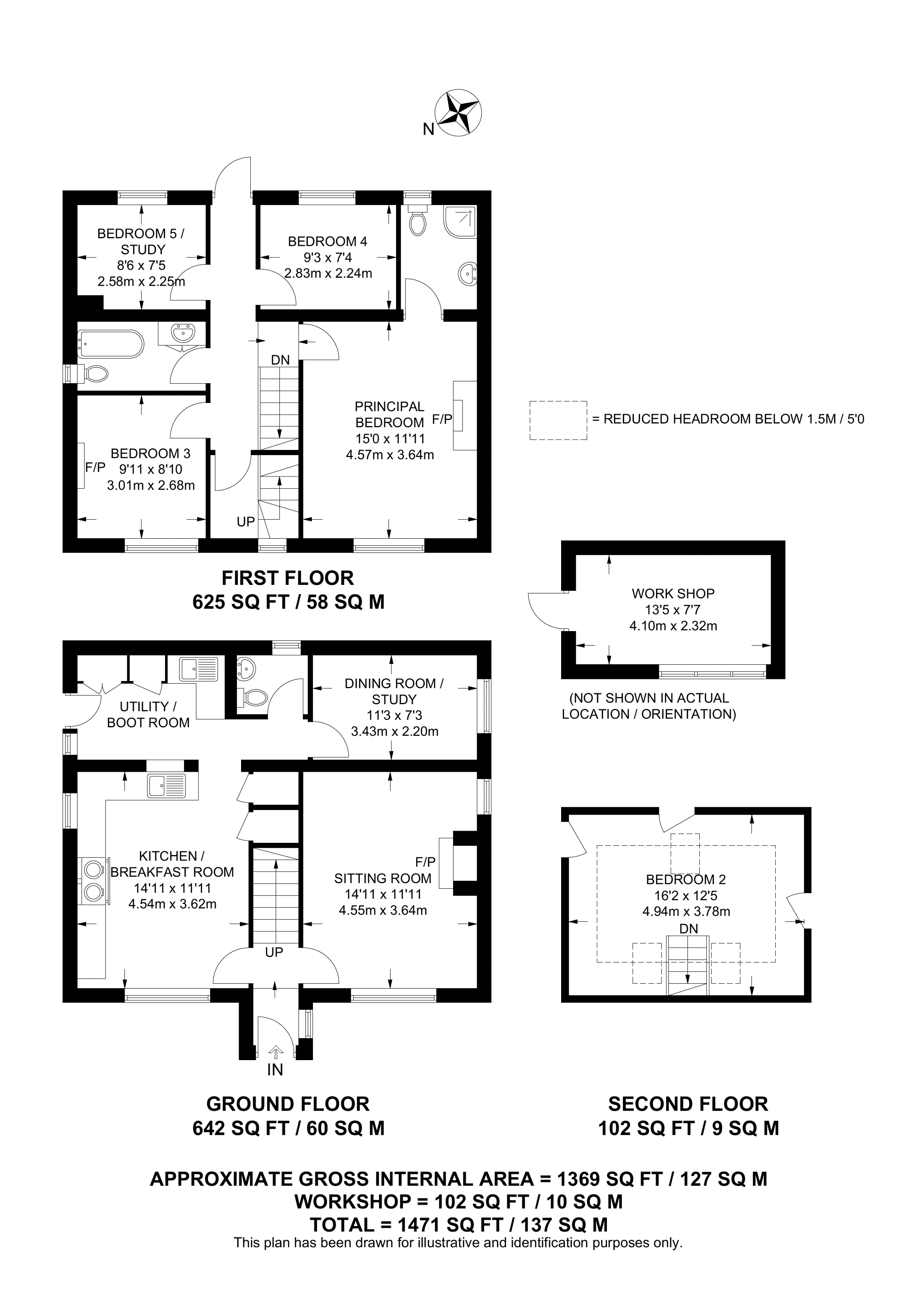 Peaslake Lane, Peaslake floorplan