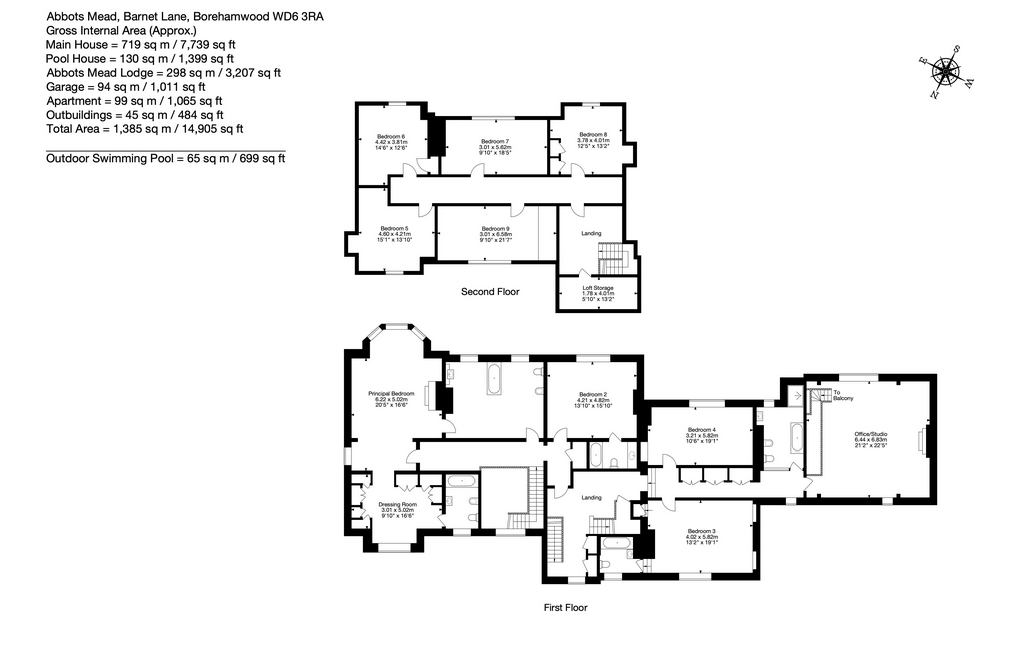 Abbots Mead, Barnet Lane, Borehamwood floorplan