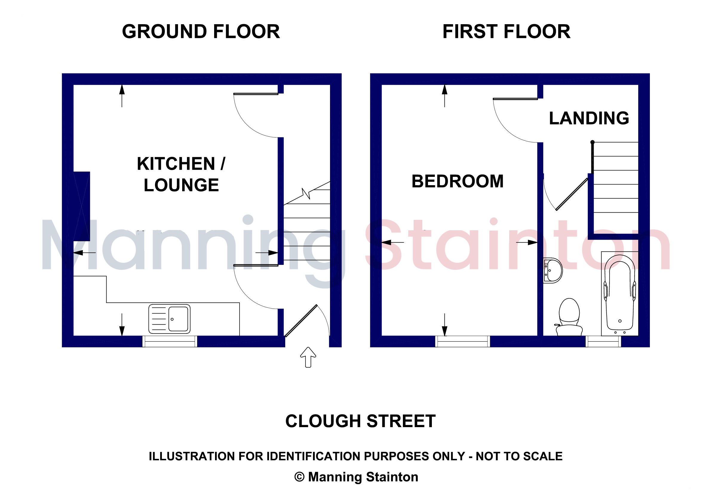 15, Clough Street, Leeds floorplan