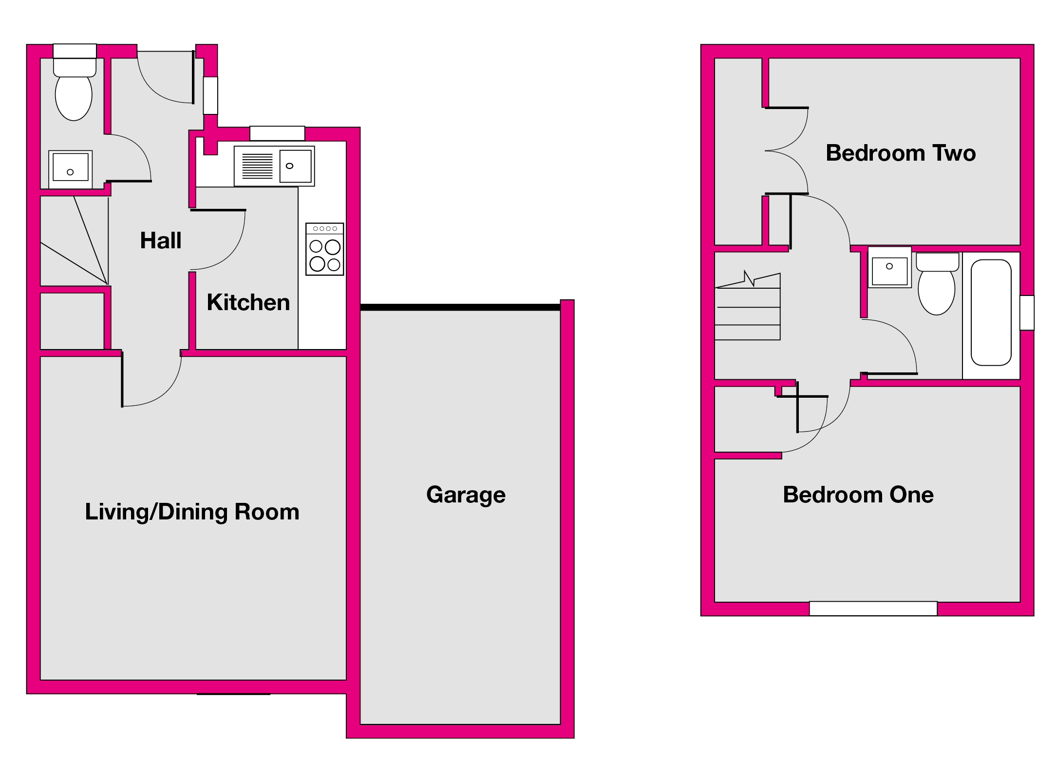 2 Bedrooms Semi-detached house to rent in Davy Close, Wokingham, Berkshire RG40