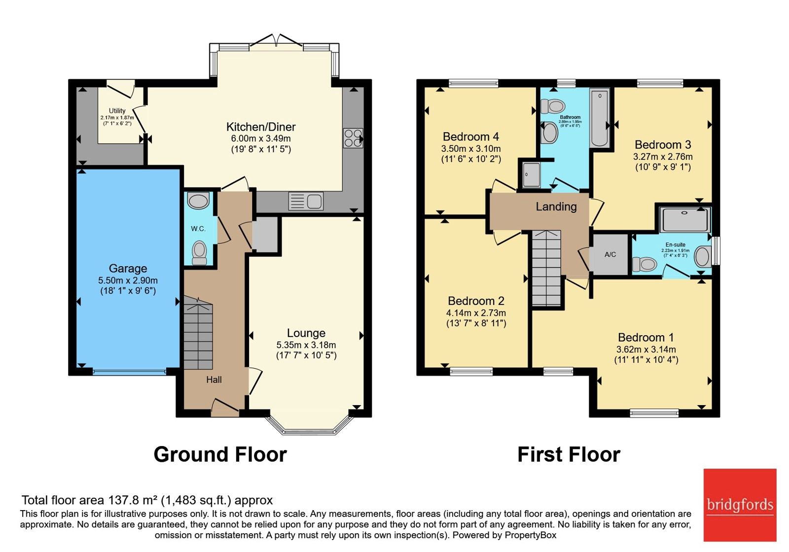 5, Joseph Lucas Road, Cheshire floorplan