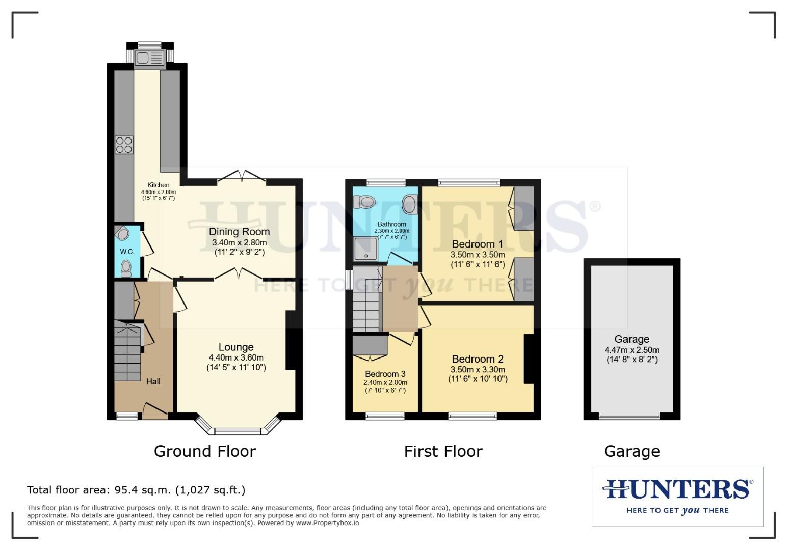 22, Brookfield Avenue, Castleford floorplan