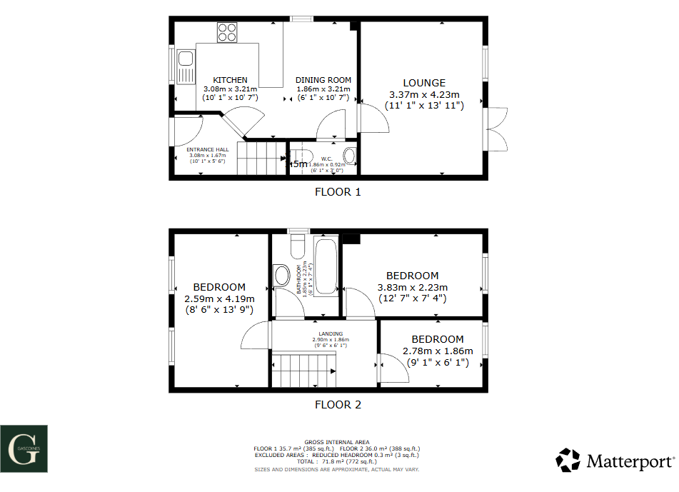 49, Forest Folk Drive, Mansfield floorplan