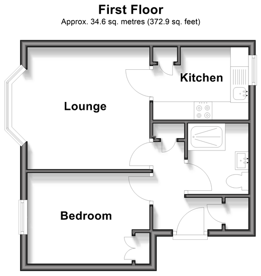 Park Crescent Place, Brighton floorplan