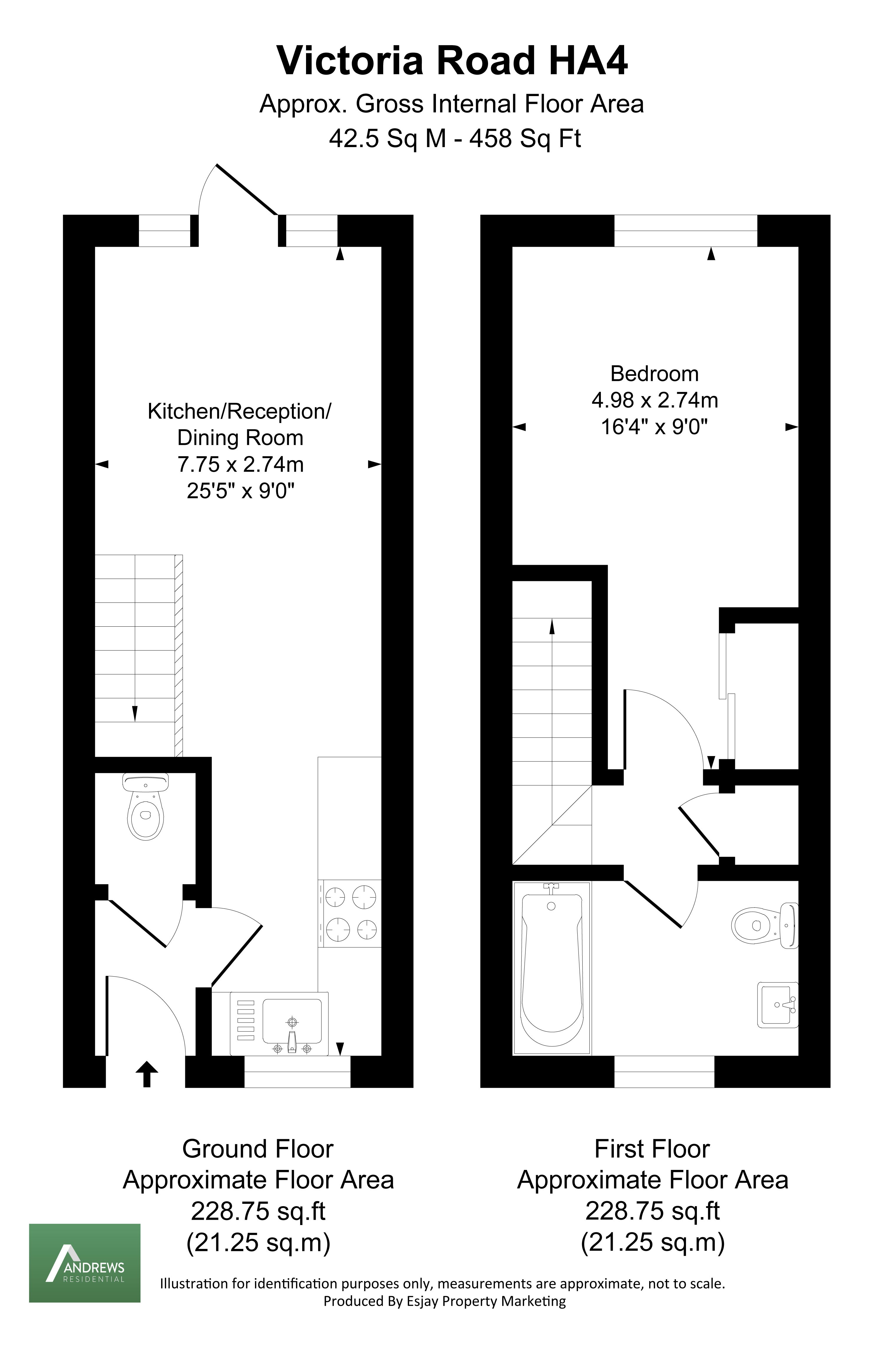 229A, Victoria Road, Ruislip floorplan