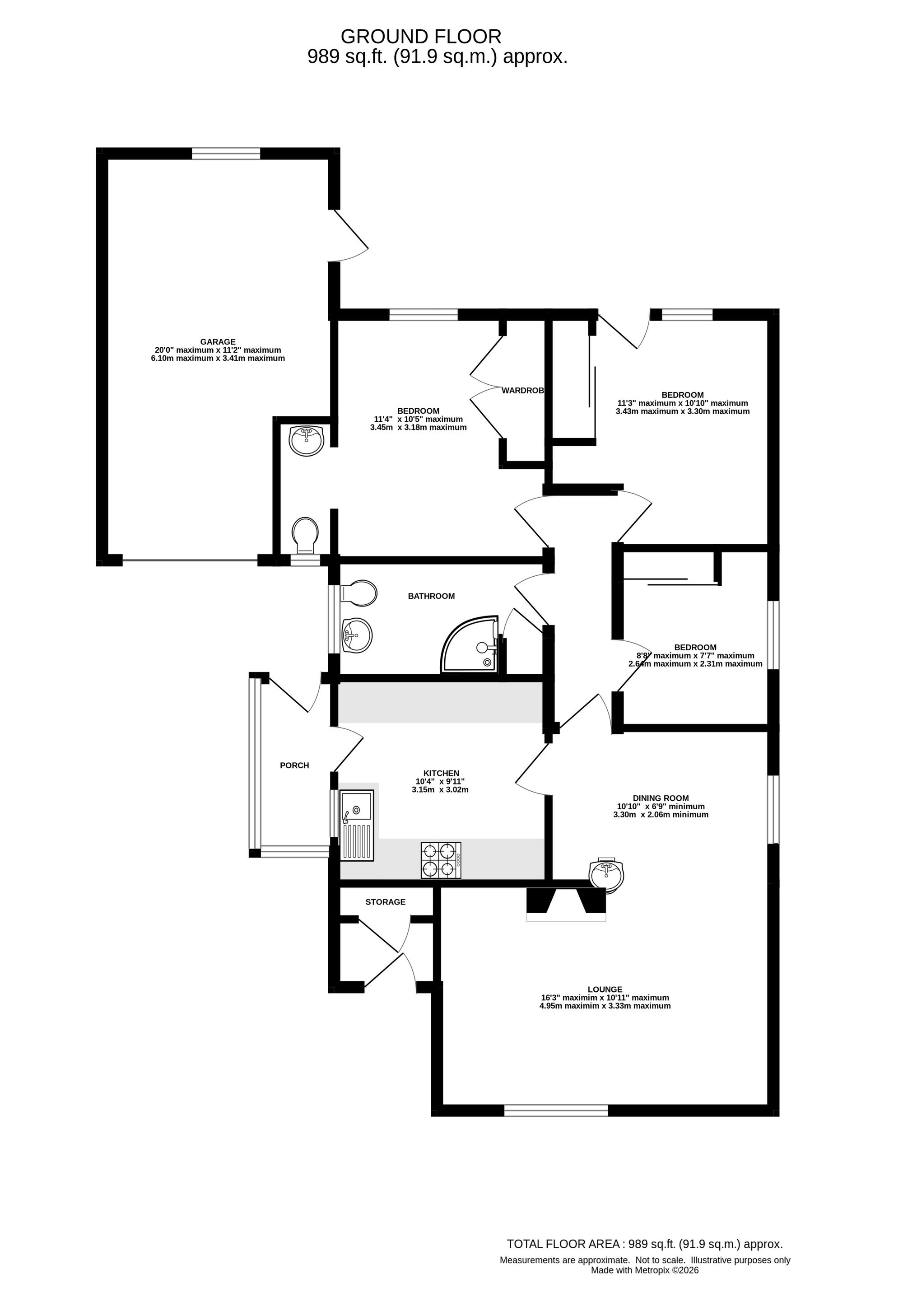 Coniston Drive, Crewe floorplan
