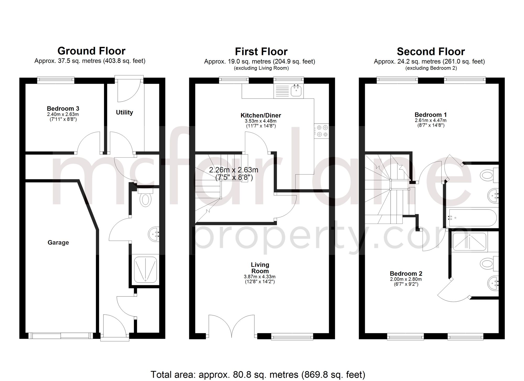 22 Greycing Street, Swindon floorplan