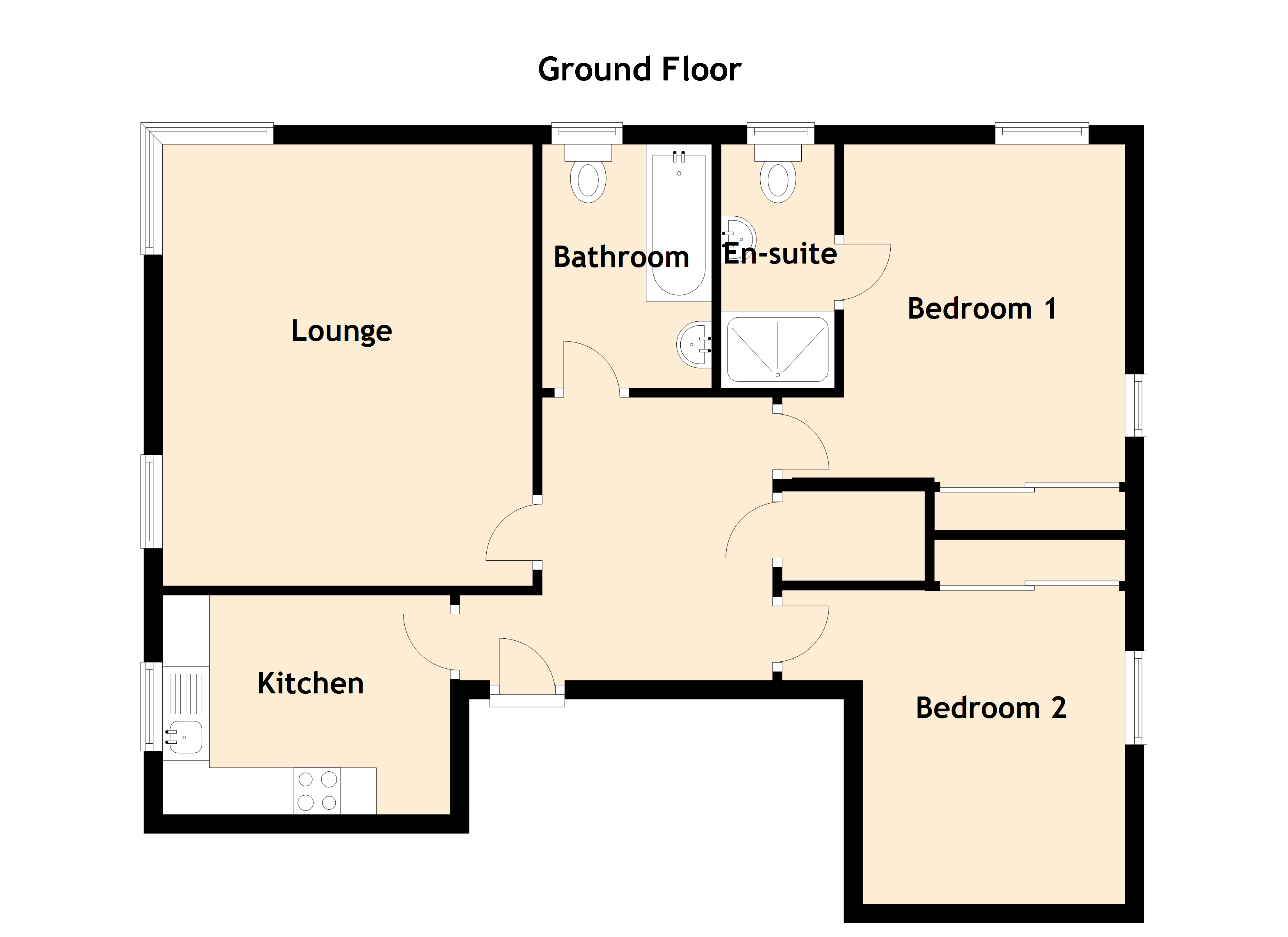 2 Bedrooms Flat for sale in 12 St Triduanas Rest, Restalrig, Edinburgh EH7