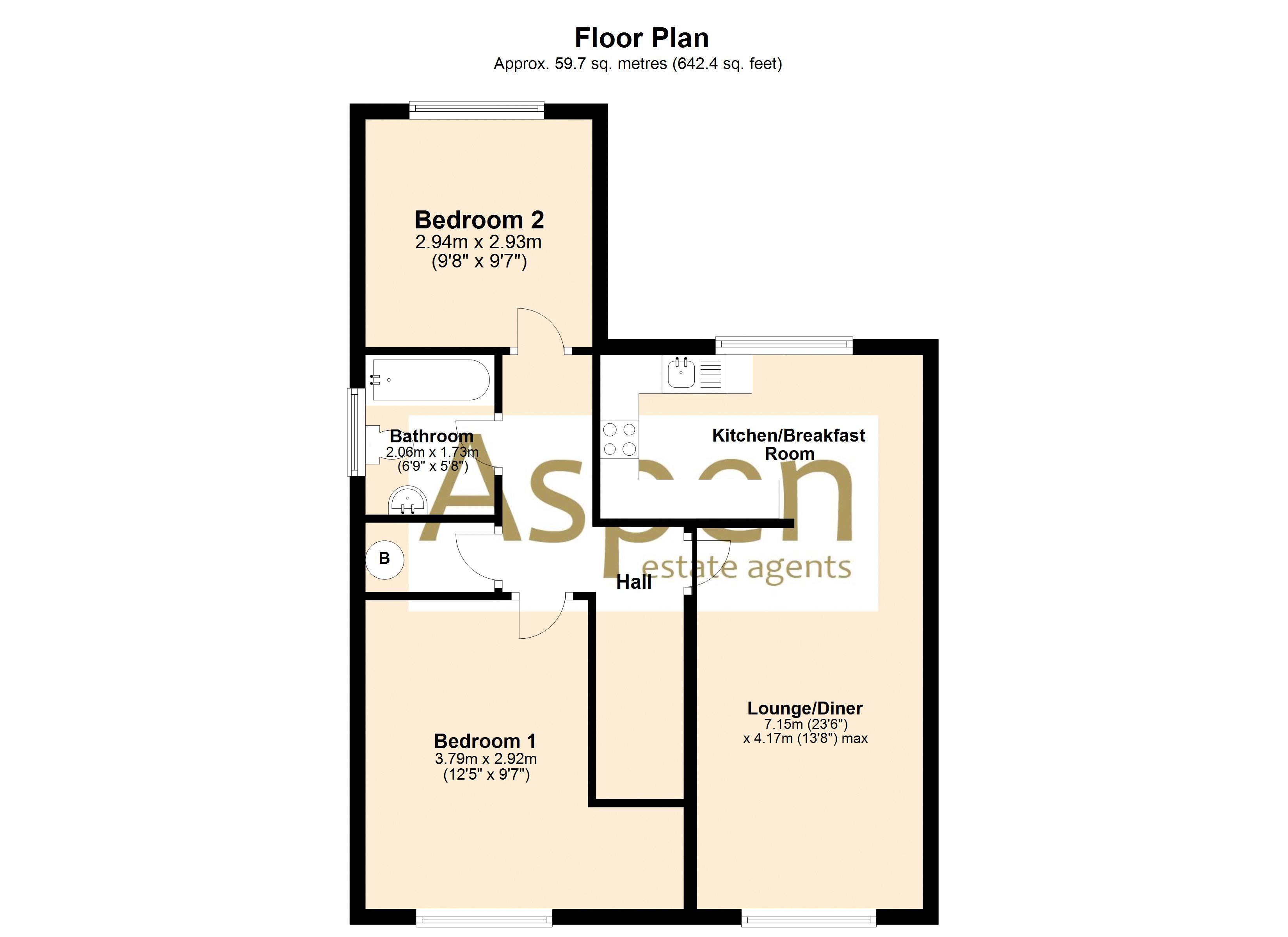 2 Bedrooms Maisonette to rent in Laurel Avenue, Englefield Green, Egham TW20